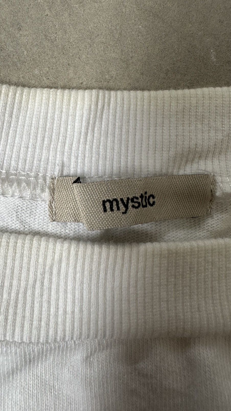 Japanese Brand VINTAGE MYSTIC JAPAN CROP TROP SWEATSHIRT Size L / US 10 / IT 46 - 5 Thumbnail