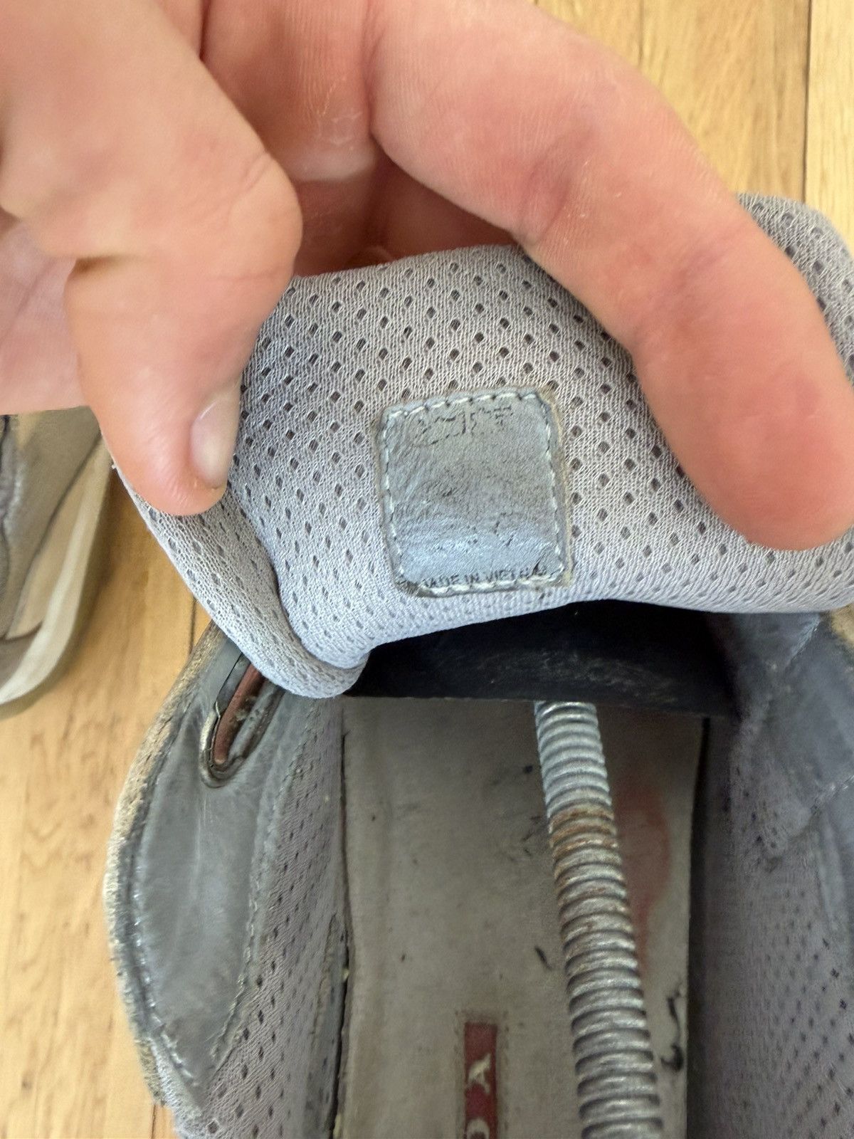Prada Prada America’s Cup Velcro Sneakers - Silver/White Size US 10 / EU 43 - 7 Thumbnail