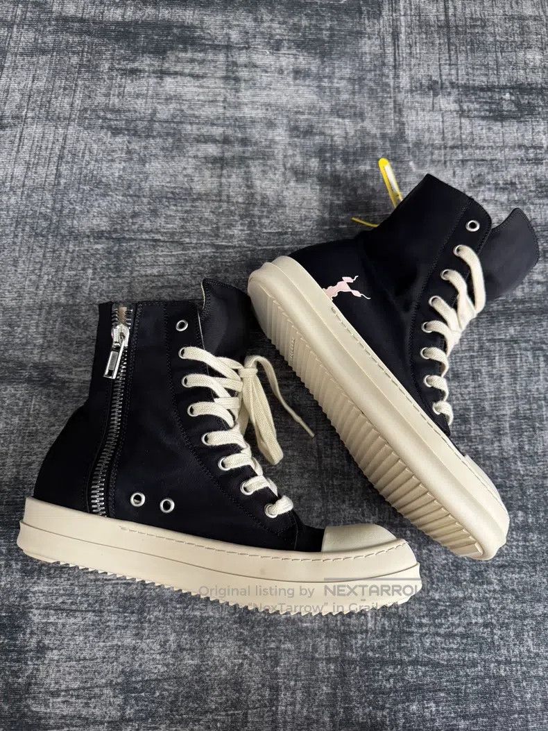 Rick Owens Rick Owens Double-track Converse shoes Size US 5.5 / EU 38 - 3 Thumbnail