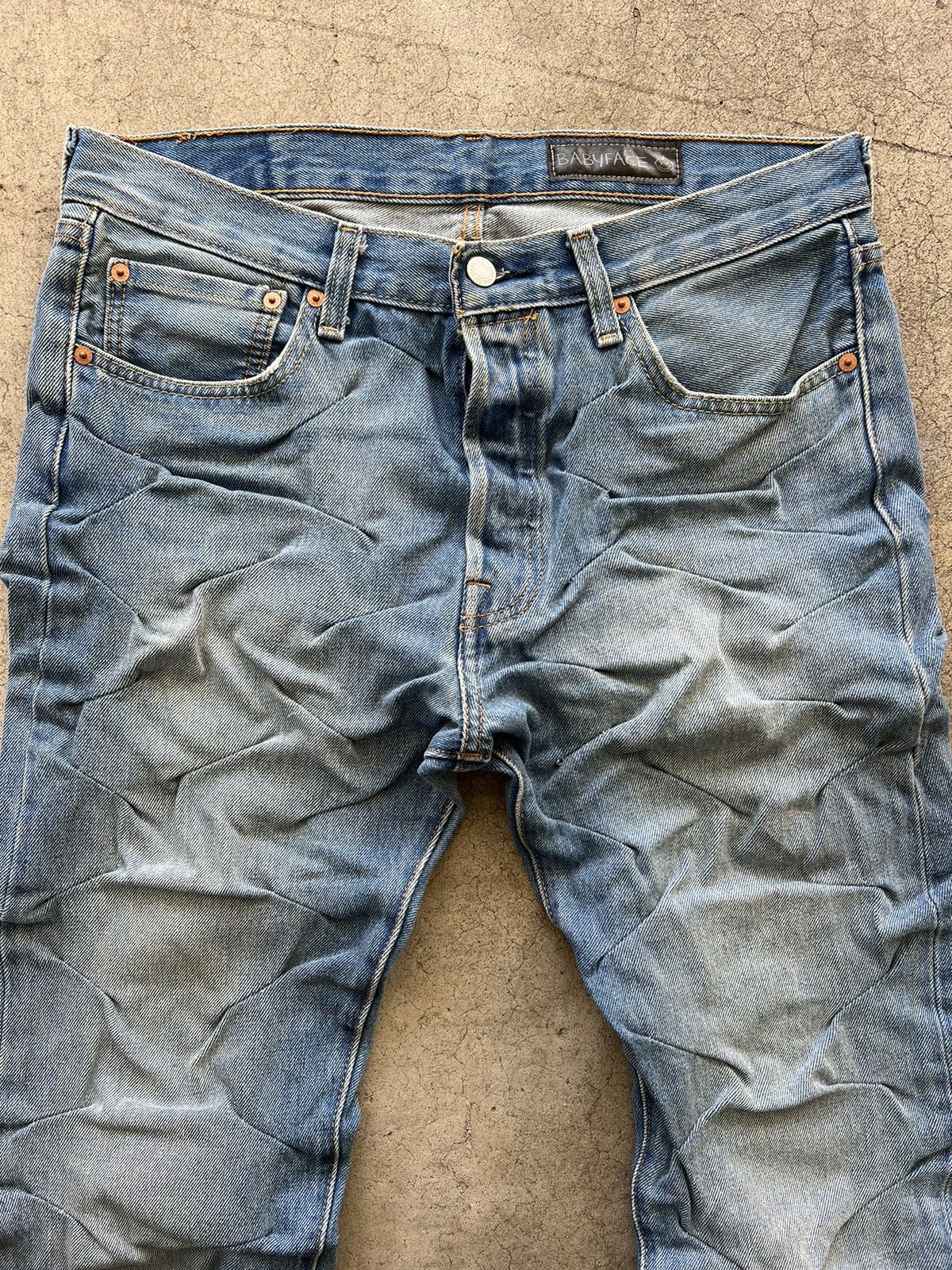 Other Distorted Stacked Levi’s 501 Size US 32 / EU 48 - 2 Thumbnail