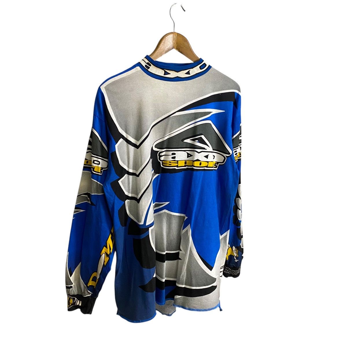 Gear for Sports × Vintage Vintage 90s AXO Sport Team D-max Racing Motocross Sweatshirt Size US M / EU 48-50 / 2 - 2 Thumbnail