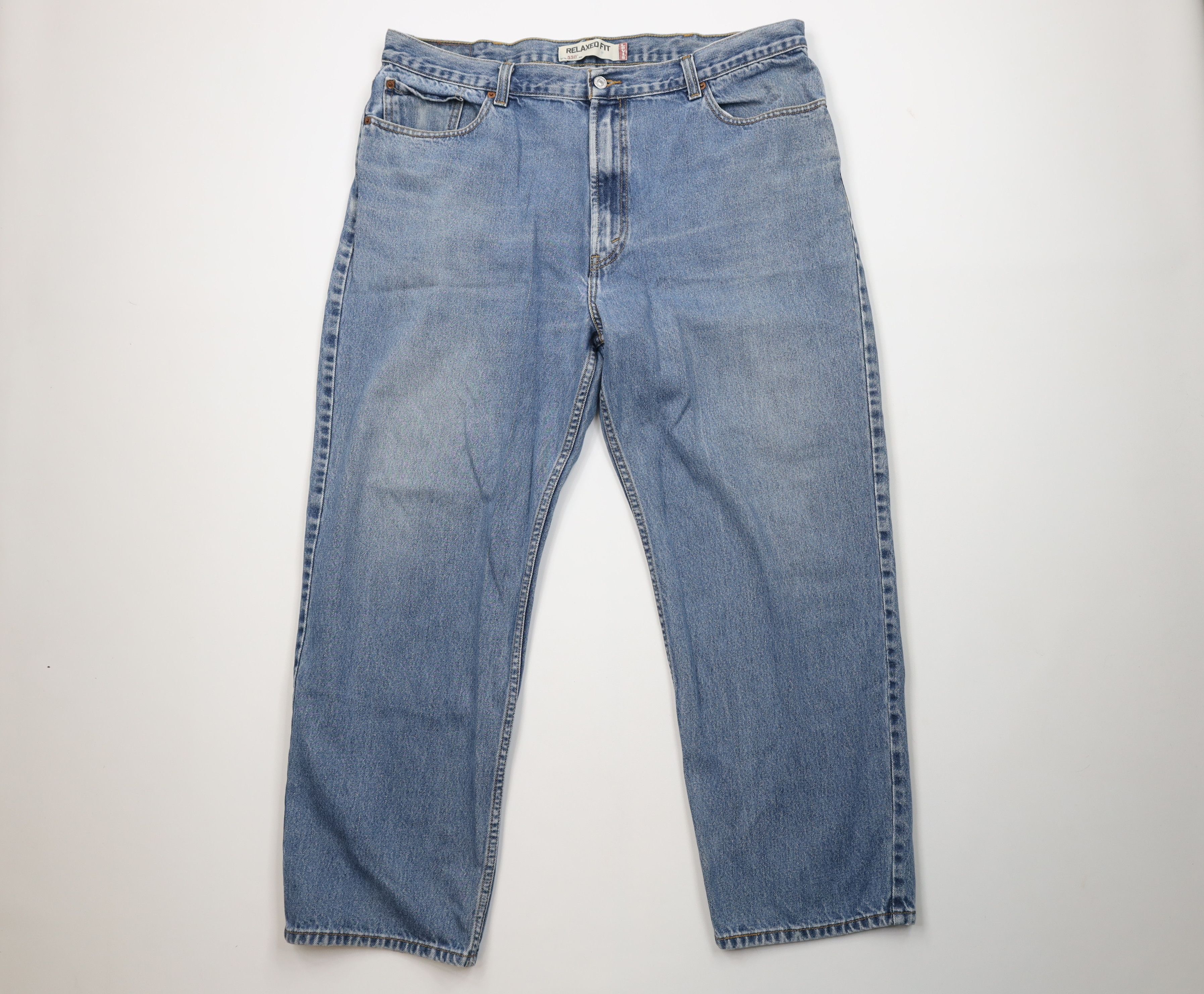 Levi's Vintage Y2K Levis 550 Relaxed Fit Denim Jeans Blue Cotton Size US 42 / EU 58 - 1 Thumbnail