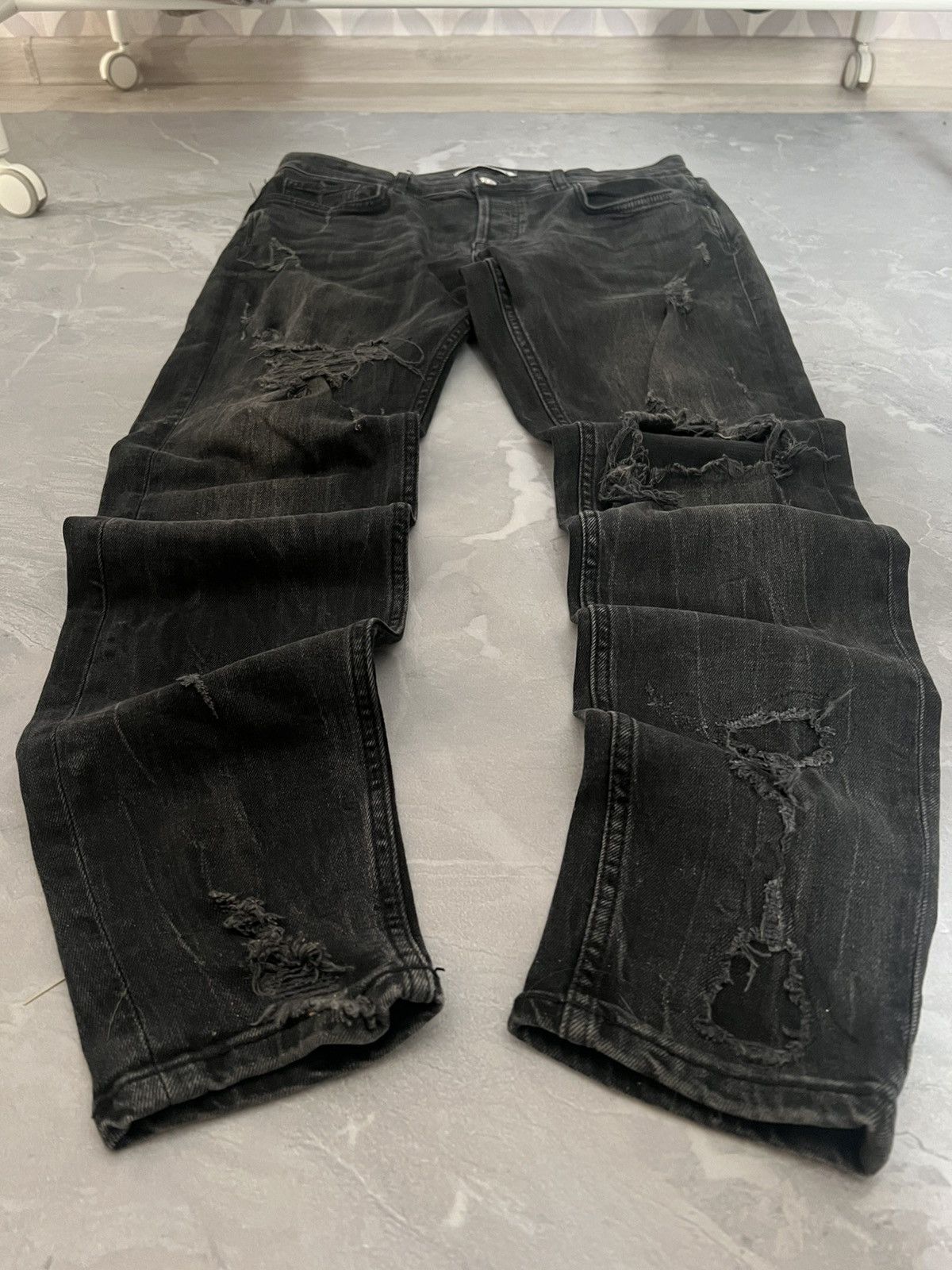 Vintage Number Nine Style Vintage Washed / Distressed Archive Glam Size US 34 / EU 50 - 1 Thumbnail