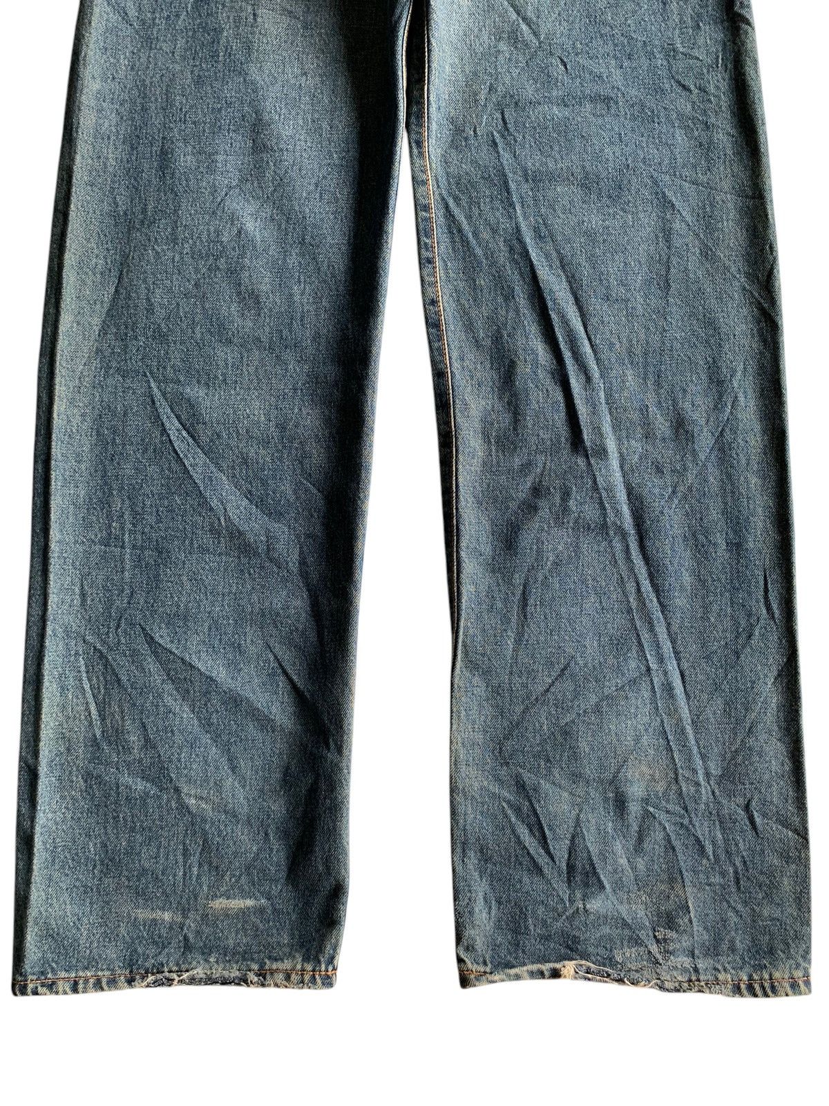 Edwin × If Six Was Nine × Kapital VINTAGE EDWIN 505X SELVEDGE BAGGY RUSTY DISTRESSED DENIM Size US 31 - 10 Thumbnail