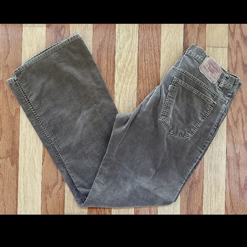Levi's Vintage Clothing VINTAGE 1980 LEVI'S 517 WHITE TAB BROWN CORDUROY JEANS 36x34 Size US 36 / EU 52 - 1 Thumbnail