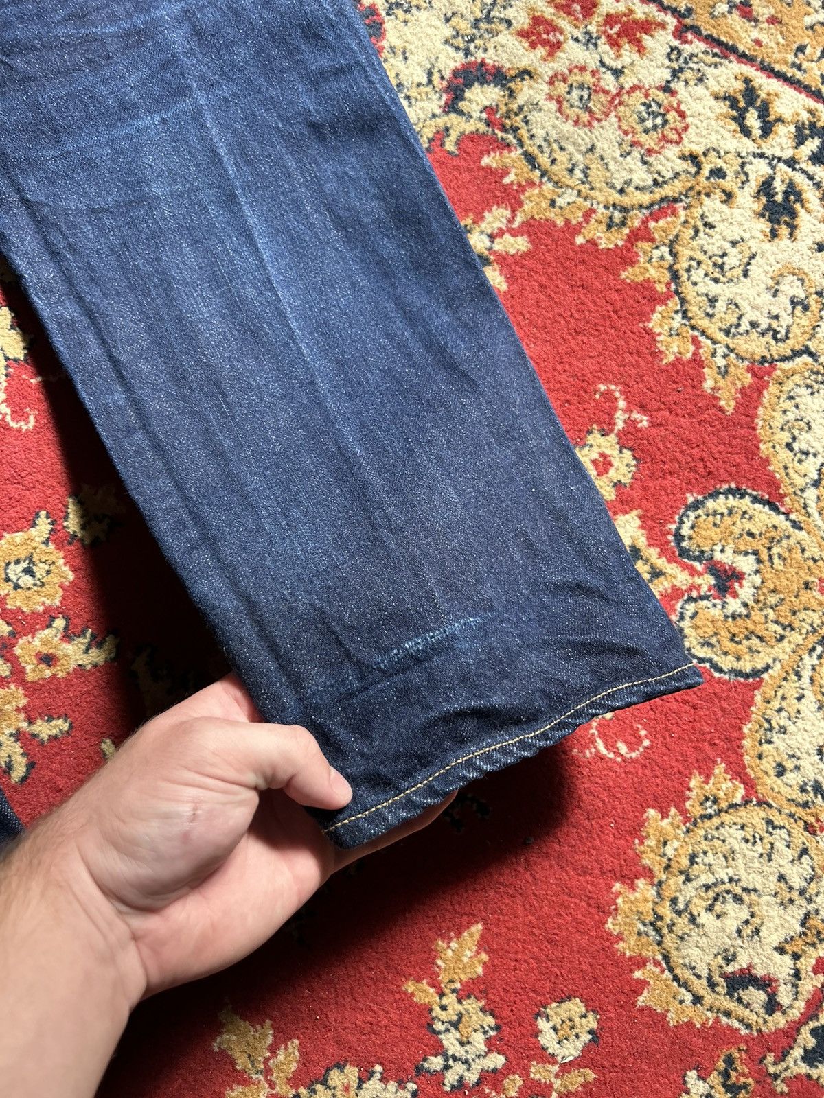 Edwin Edwin Selvedge Japanese Denim Pants 33x32 Size US 33 - 16 Thumbnail