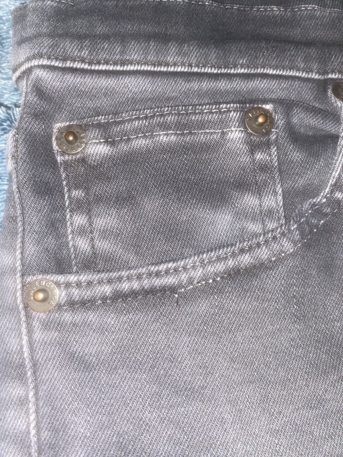 Balenciaga Balenciaga grey stretch denim Size US 28 / EU 44 - 5 Thumbnail