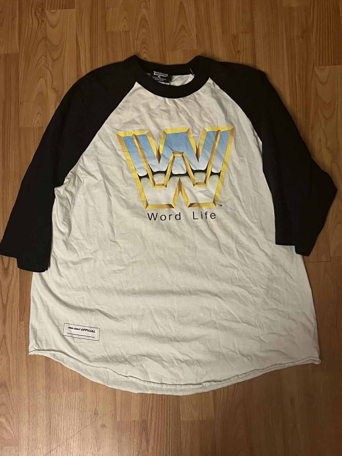 Vintage × WWE Vintage John Cena WWE Wrestlemania XX Word Life Baeball T XL Size US XL / EU 56 / 4 - 1 Thumbnail