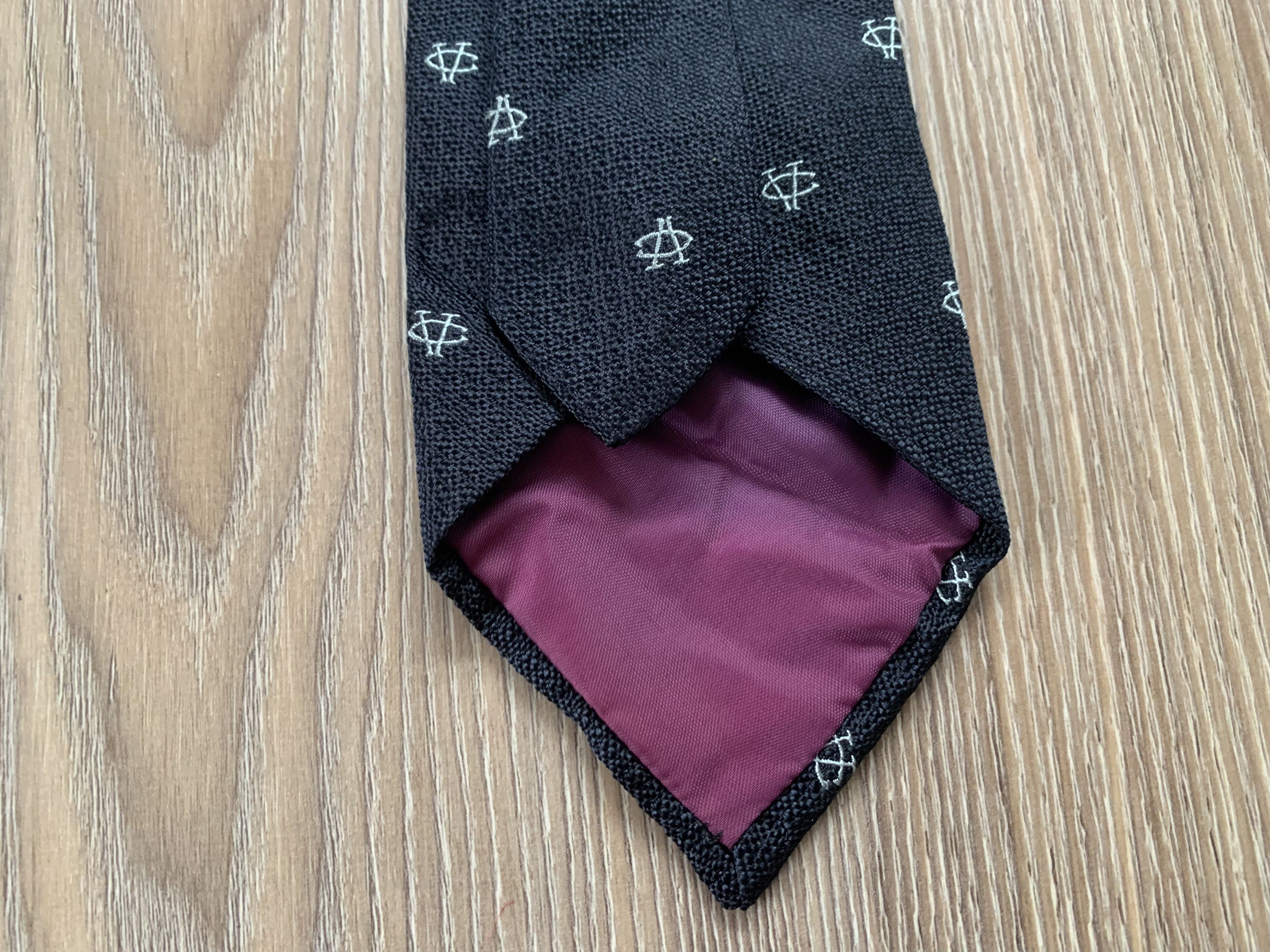 Other Victor Sumner & Colt Printed Silk Tie Size ONE SIZE - 6 Thumbnail
