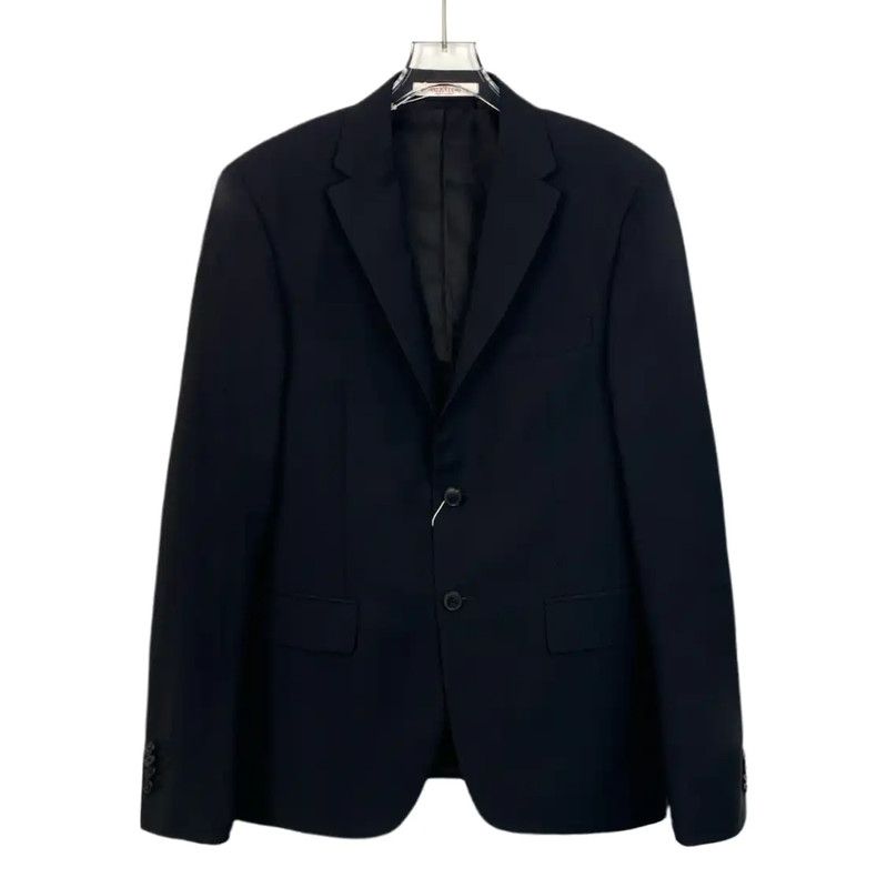 Valentino Valentino Black Men's Blazer Jacket 0089 Size US S / EU 44-46 / 1 - 1 Thumbnail
