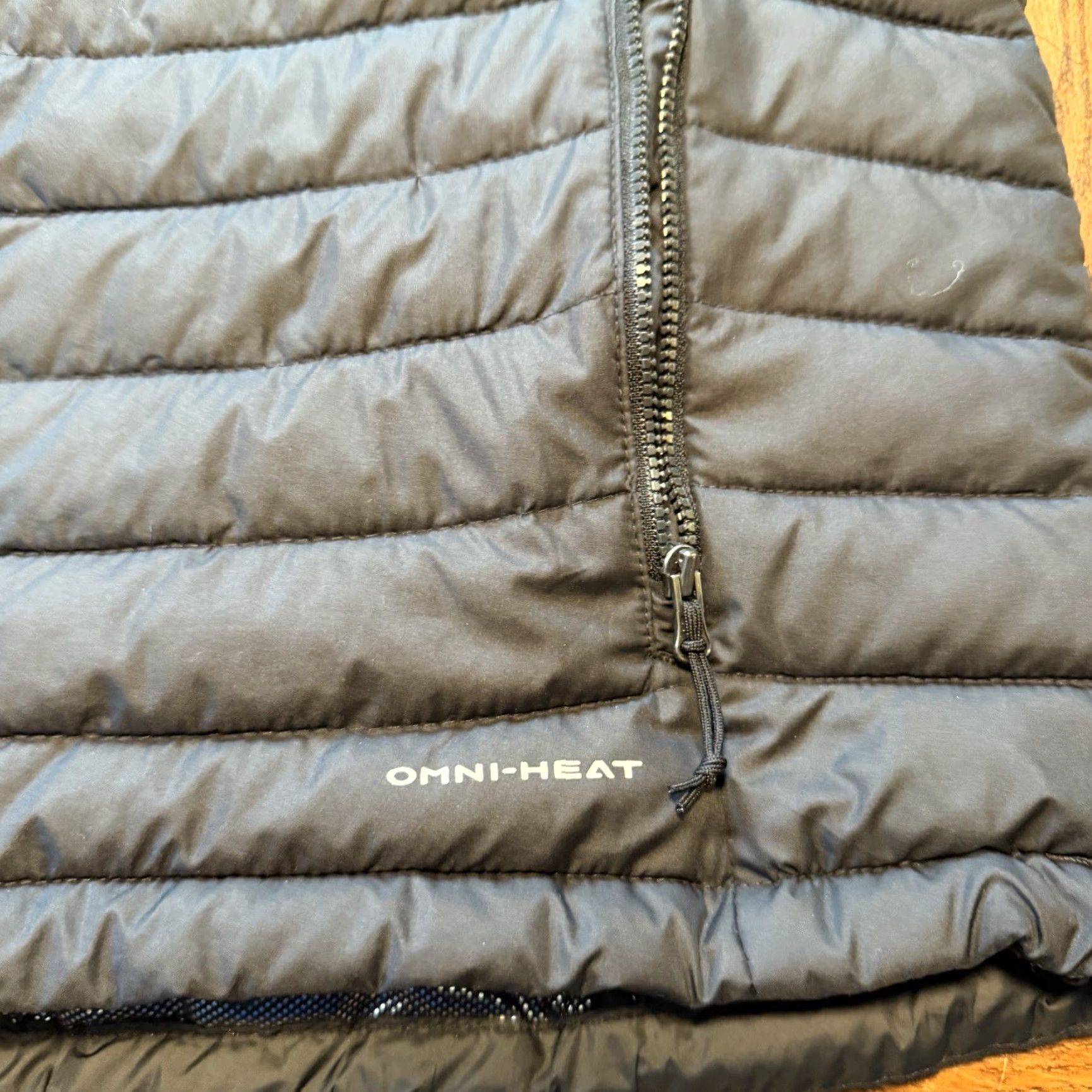 Vintage Columbia Omni-Heat Vest Women’s XL Fleece Collar Solid Black Slim Zip Pockets Redefined Outdoor Winter Size XL / US 12-14 / IT 48-50 - 3 Thumbnail