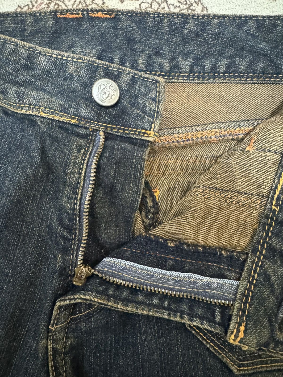 Japanese Brand Vintage Georgia Love Flare Bush Jeans Size US 32 / EU 48 - 7 Thumbnail