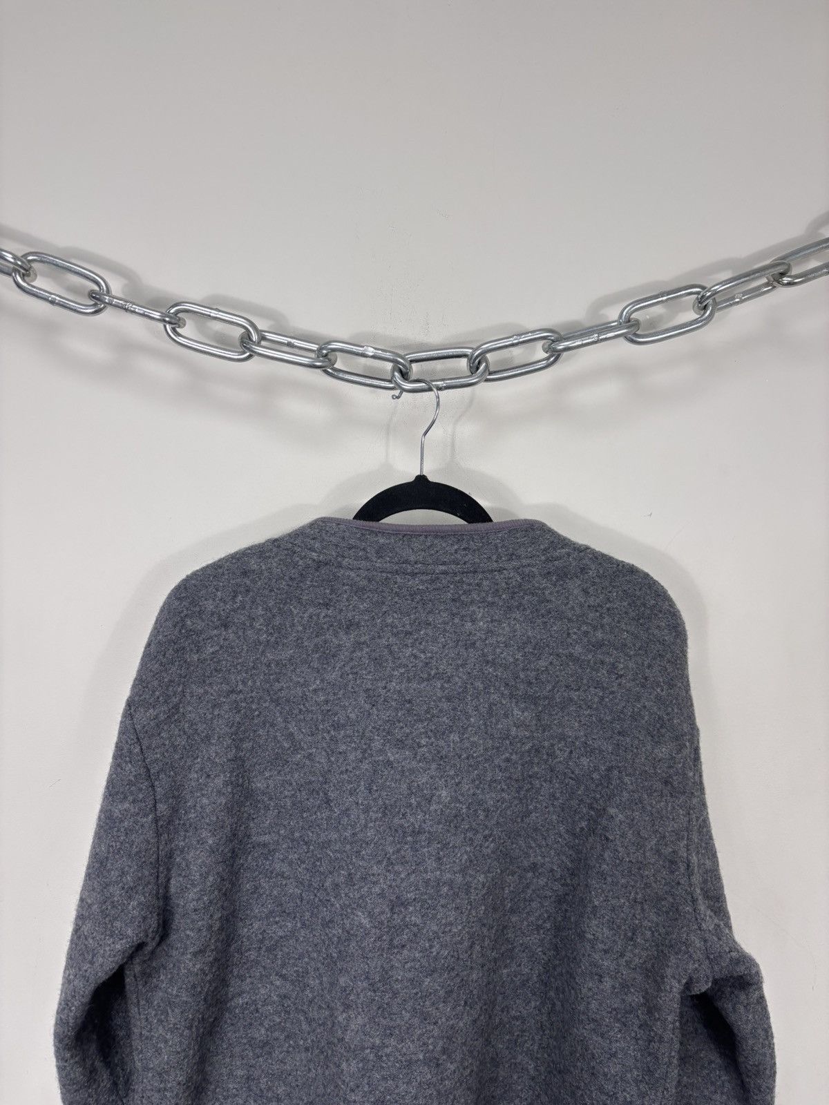 Other Vintage Der Wildschutz Trachten Grey Wool Cardigan Jacket Size L / US 10 / IT 46 - 15 Thumbnail
