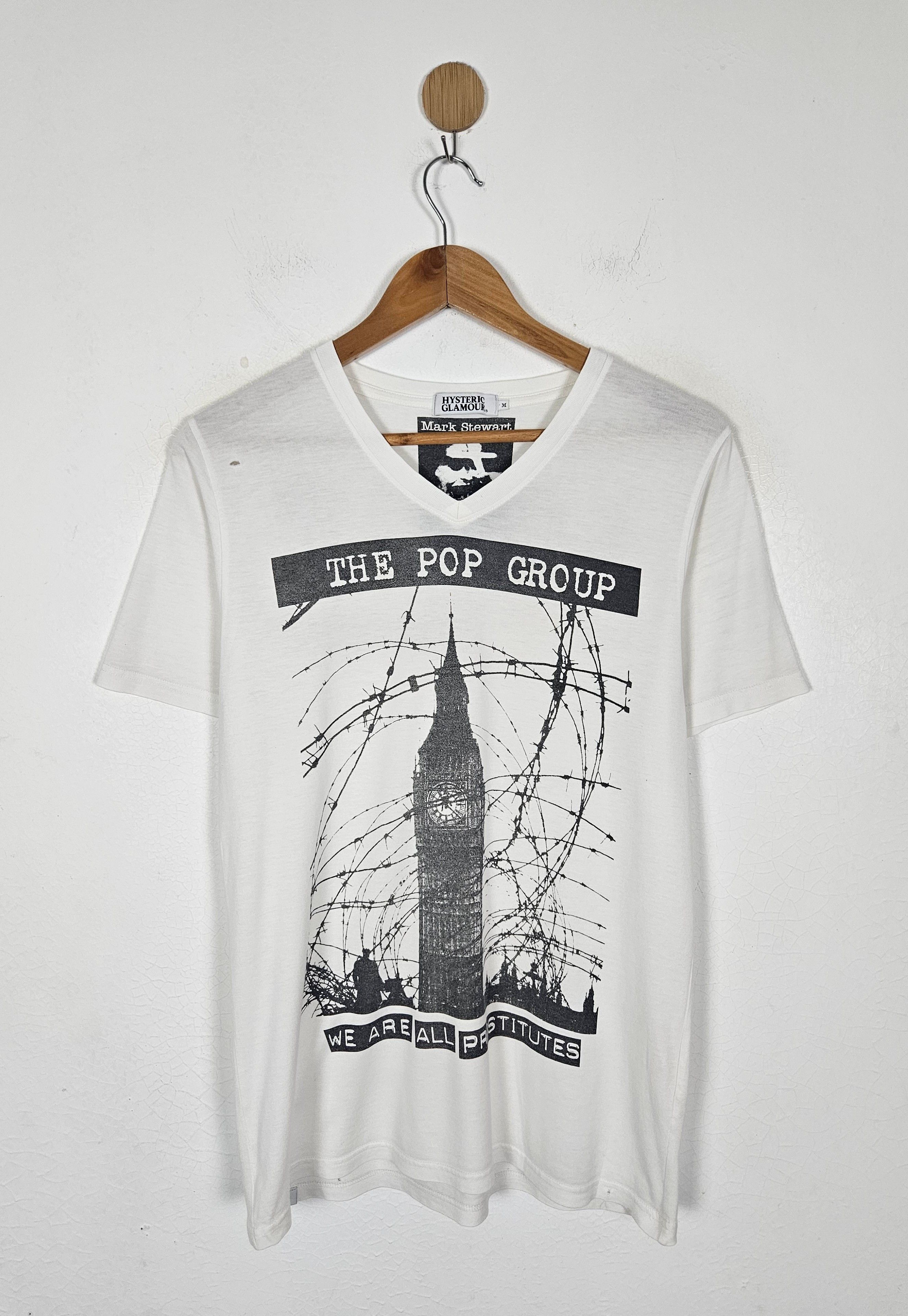 Hysteric Glamour Hysteric Glamour Mark Stewart We Are All Prostitutes shirt Size US M / EU 48-50 / 2 - 1 Thumbnail