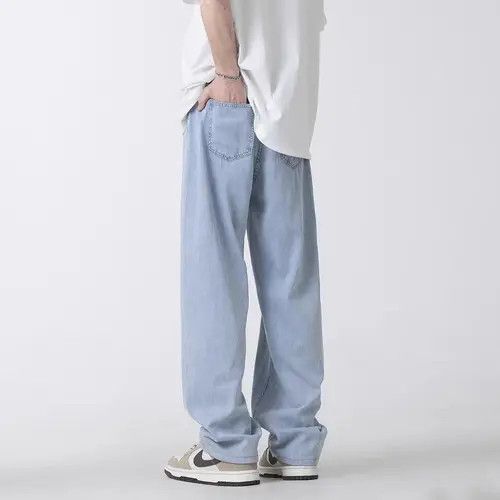 Japanese Brand Kimiko x Ishii Light Blue High Street Vintage Loose Jeans Size US 30 / EU 46 - 1 Thumbnail