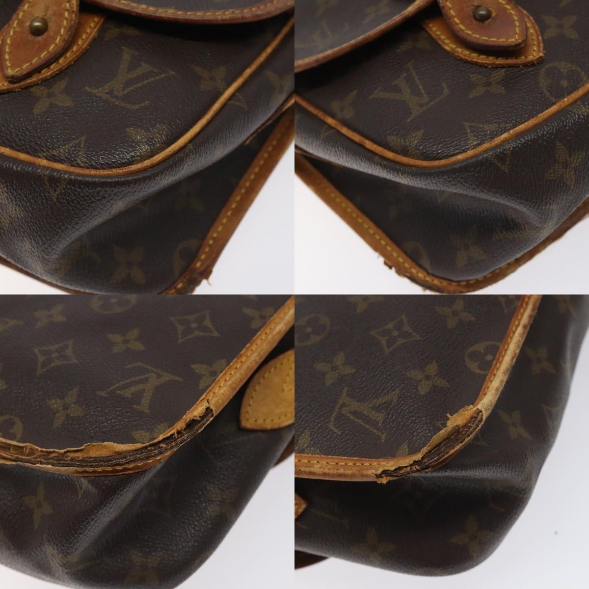 Louis Vuitton LOUIS VUITTON Monogram Givesier MM Shoulder Bag M42247 Size ONE SIZE - 10 Thumbnail