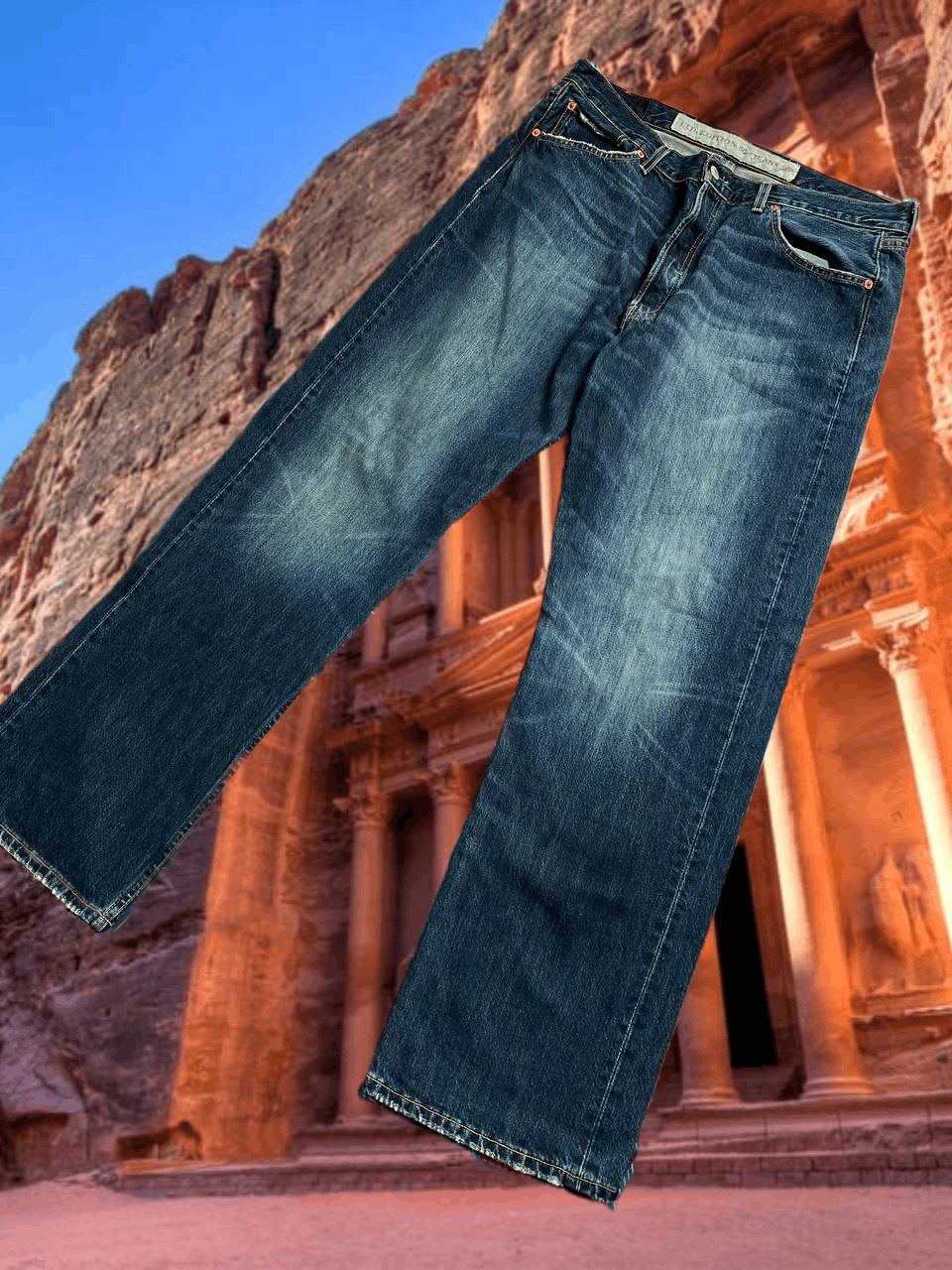 Levi's Levi's jeans 501 W38 vintage crazy Y2K streetwear Size US 38 / EU 54 - 1 Thumbnail