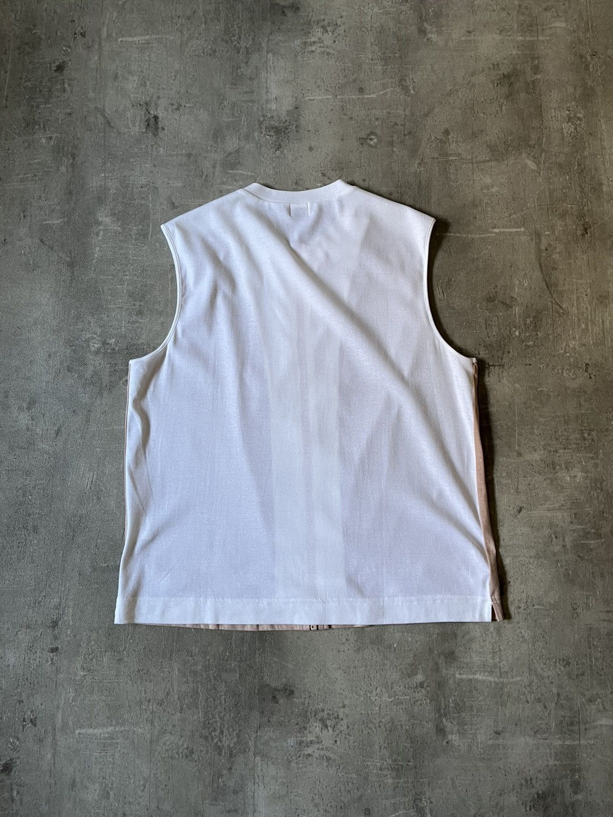 Jil Sander Jil Sander archival tank top zip vest white pink rare Size US S / EU 44-46 / 1 - 9 Thumbnail