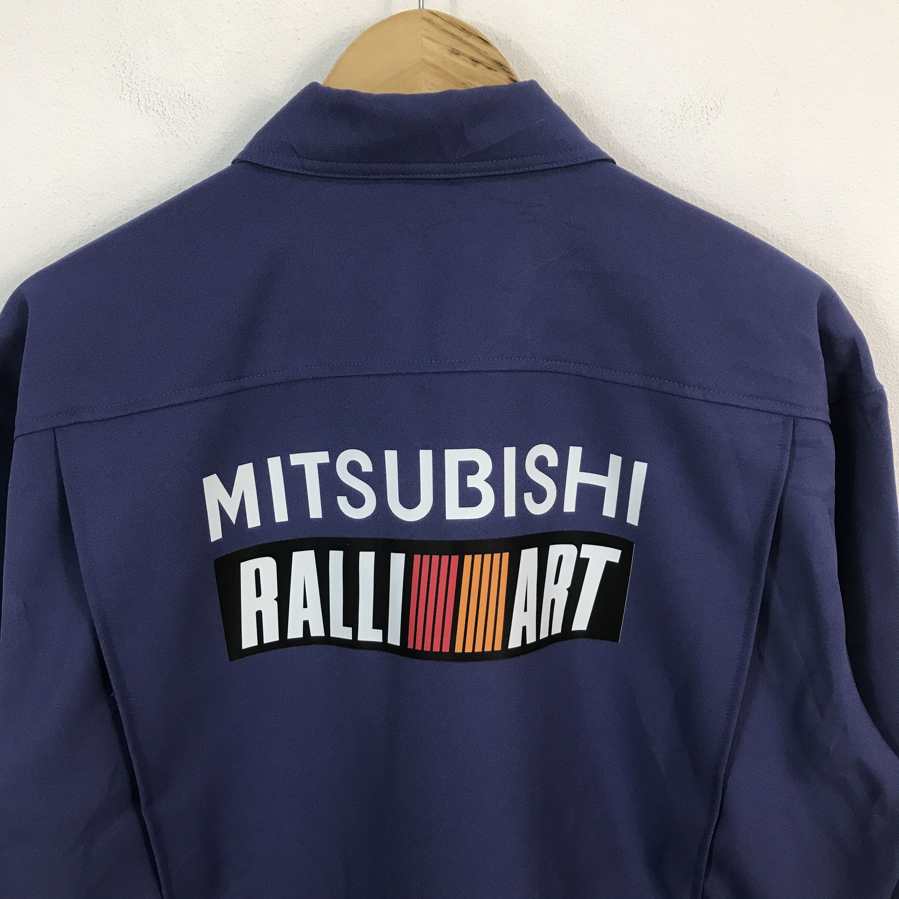 Japanese Brand Mitsubishi rallimart Racing uniform Japan jacket Size US L / EU 52-54 / 3 - 4 Thumbnail