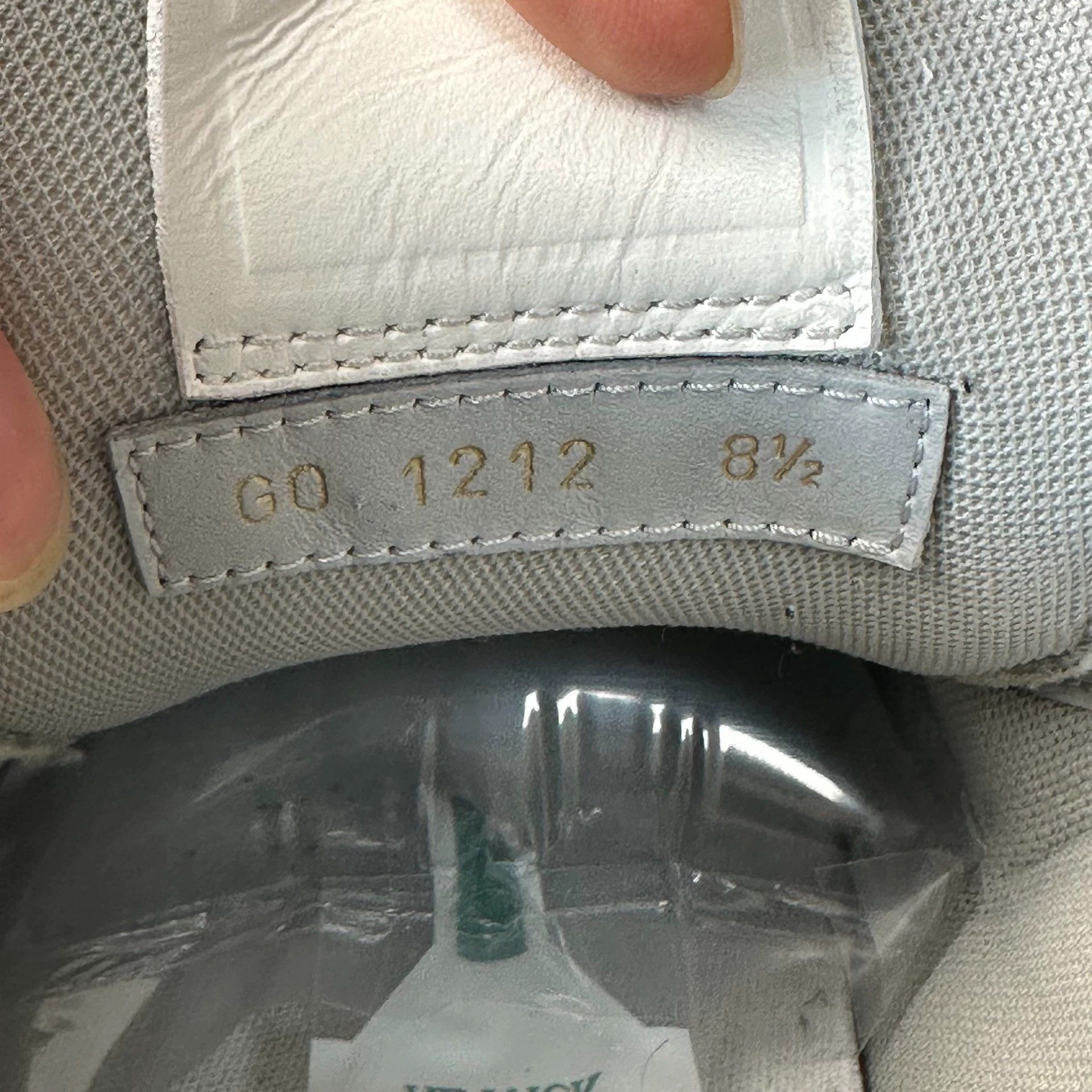 Louis Vuitton LOUIS VUITTON Trainer Unisex White Cement Low-Top 42.5 Size US 9.5 / EU 42-43 - 8 Thumbnail