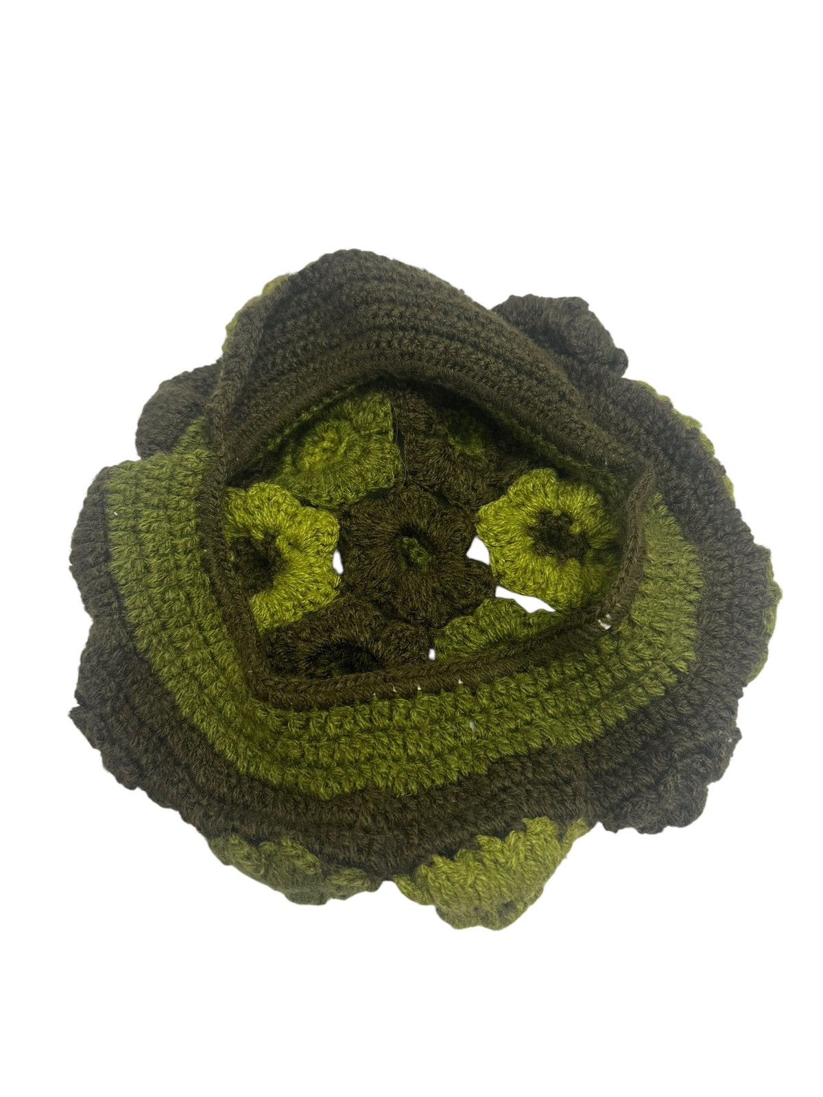 If Six Was Nine × Japanese Brand × Kapital RARE ‼️ Rasta Crochet knitted handmade Hippies Beanie Hats Size ONE SIZE - 7 Thumbnail