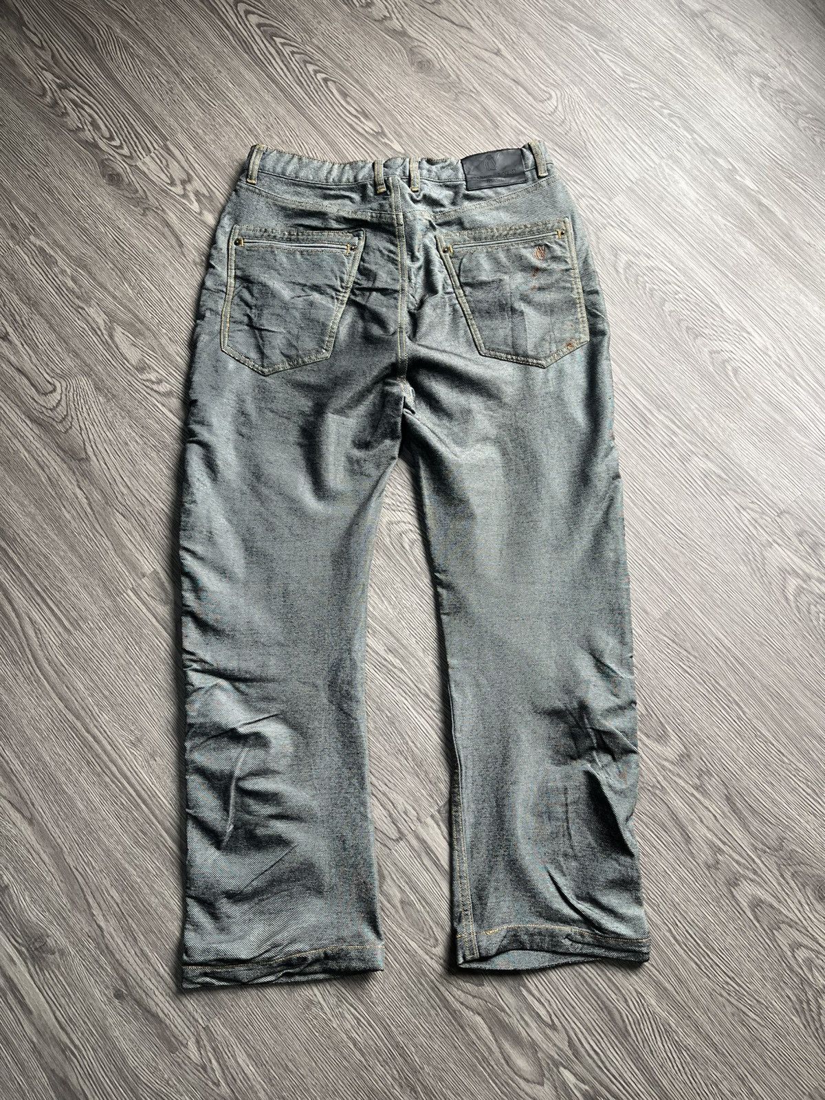 Japanese Brand 2000s Style Comme Le vent Homme Denim Stretch Pants Lgb Size US 31 - 3 Thumbnail