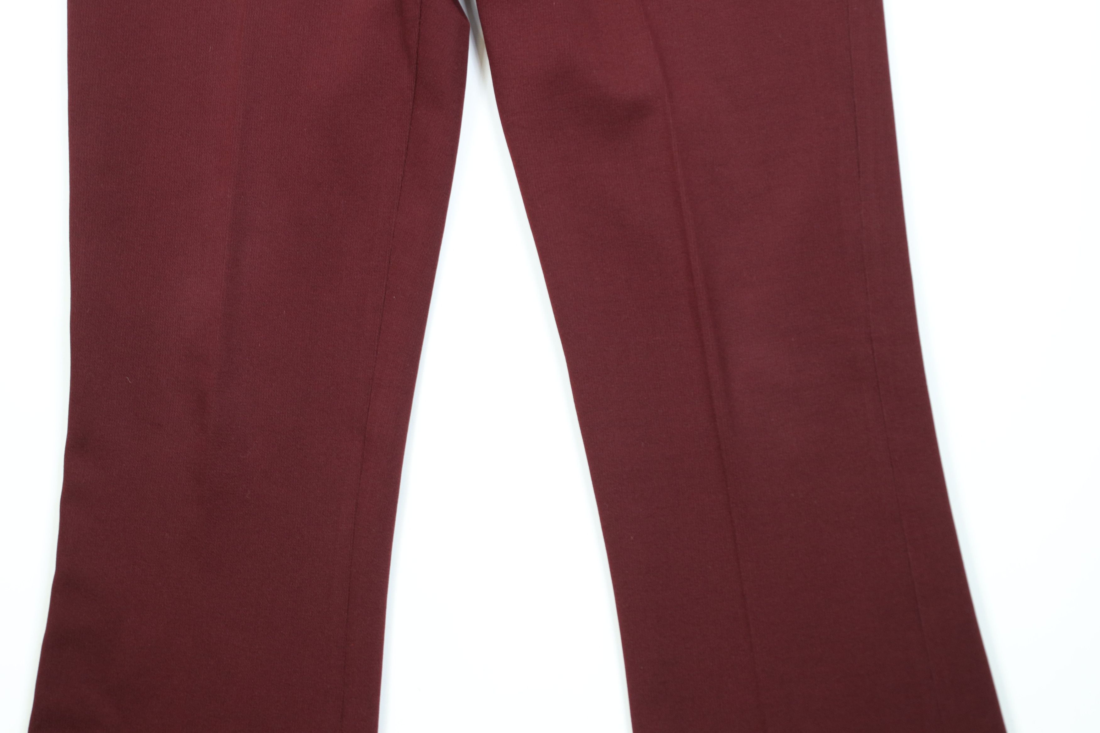 Vintage Vintage 70s Streetwear Knit Wide Leg Chino Pants Red USA Size US 36 / EU 52 - 3 Thumbnail