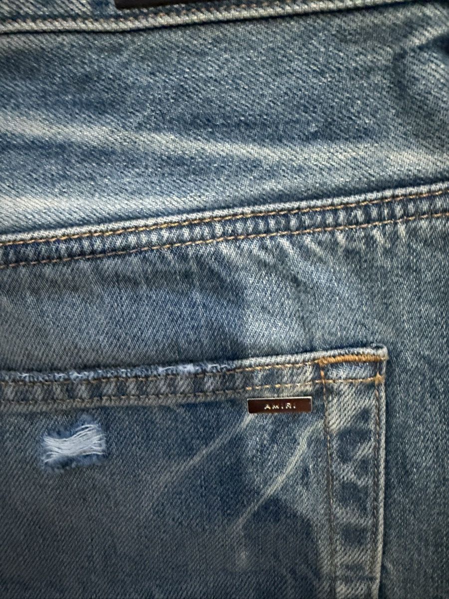 Amiri Amiri mx1 honeycomb striaght leg jeans Size US 40 / EU 56 - 10 Thumbnail