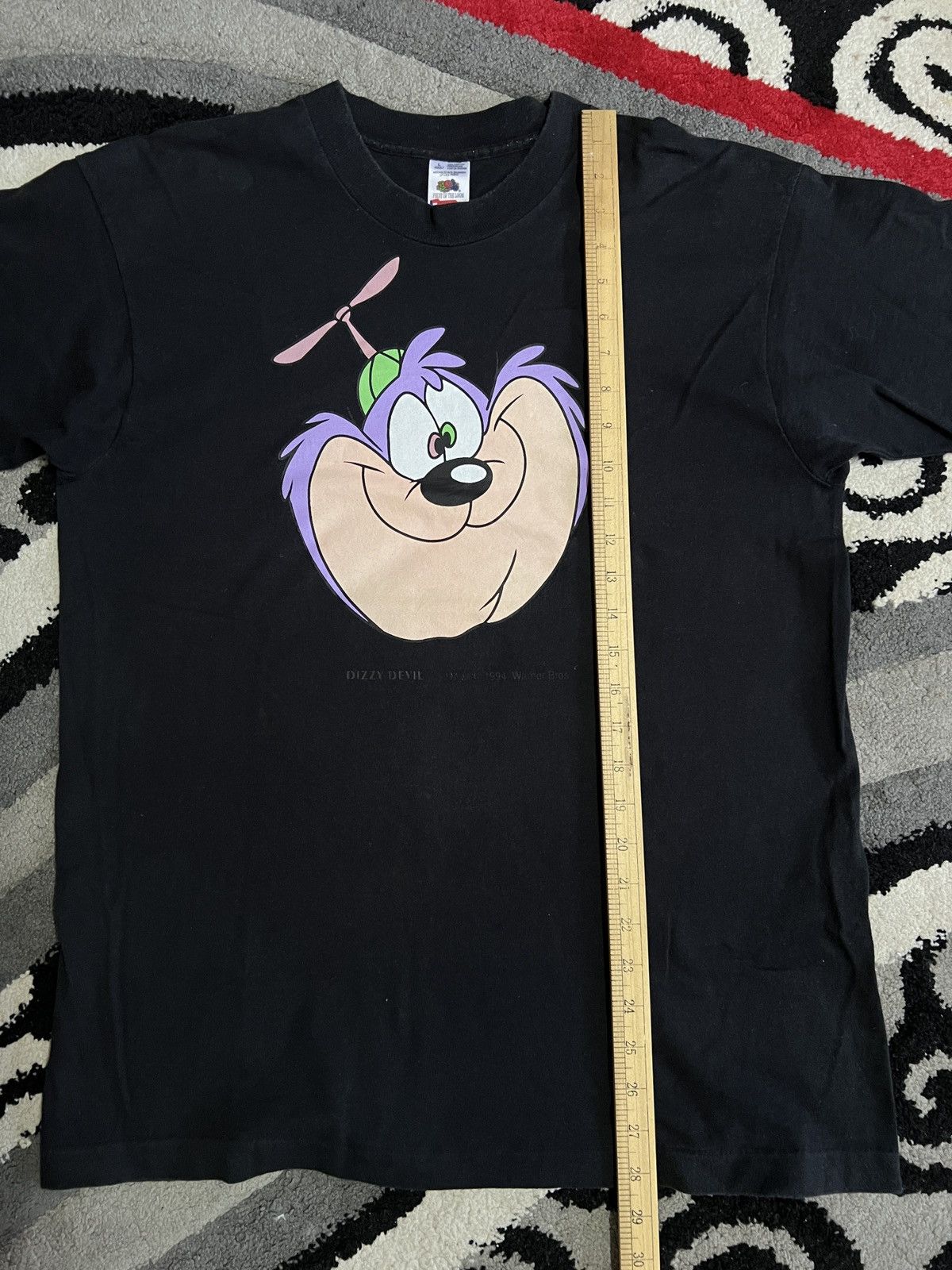 Vintage 90s Looney Tunes Dizzy Devil Taz Bugs Bunny Tee L Size US L / EU 52-54 / 3 - 10 Thumbnail