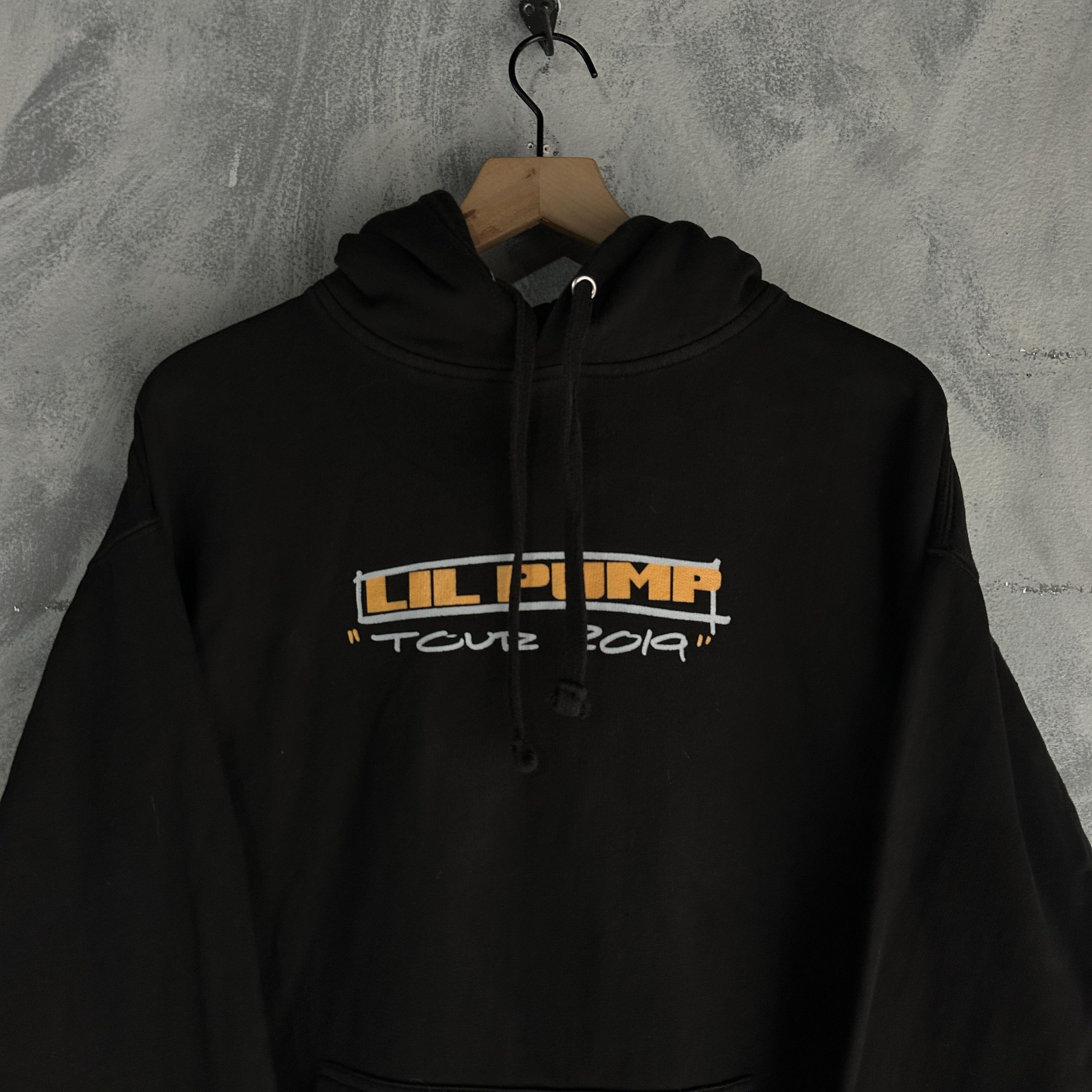 Other Lil Pump Unhappy Hoodie Mens Sz XL Black Harverd Drop Out Size US XL / EU 56 / 4 - 3 Thumbnail