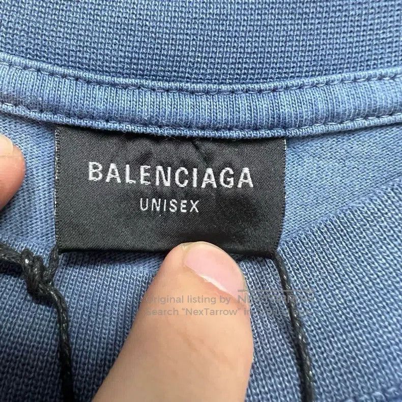 Balenciaga Balenciaga Haze Blue Gradient Coca-Cola Print Short Sleeve Size US S / EU 44-46 / 1 - 3 Thumbnail