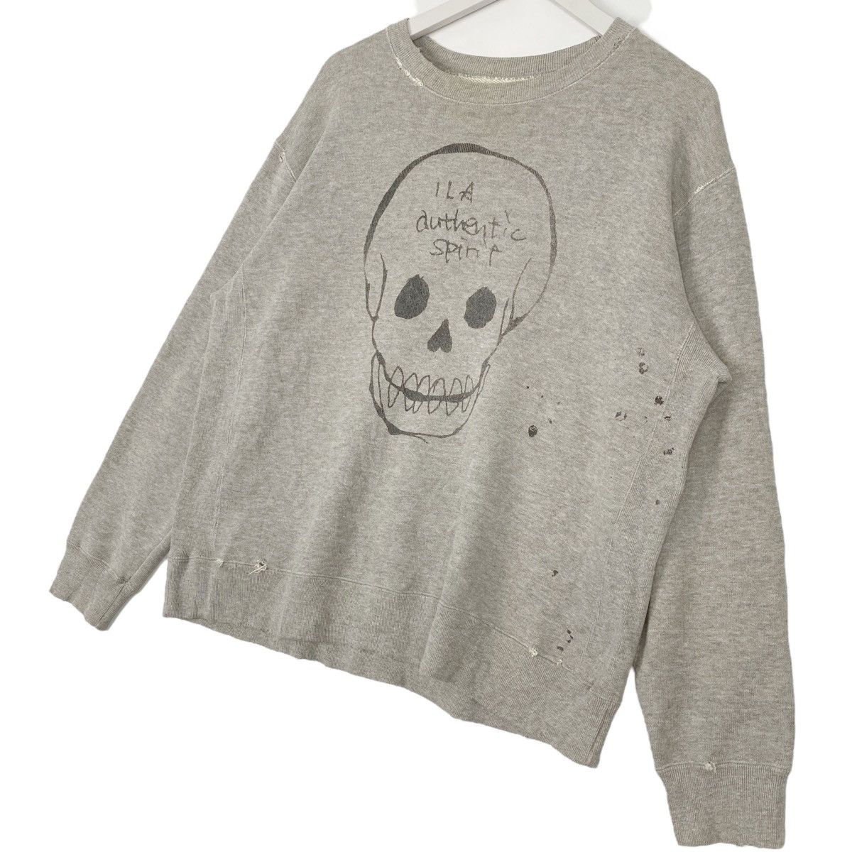 Other Vintage ILA Authentic Spirit Sweatshirt Skull Splitter Size US M / EU 48-50 / 2 - 2 Thumbnail