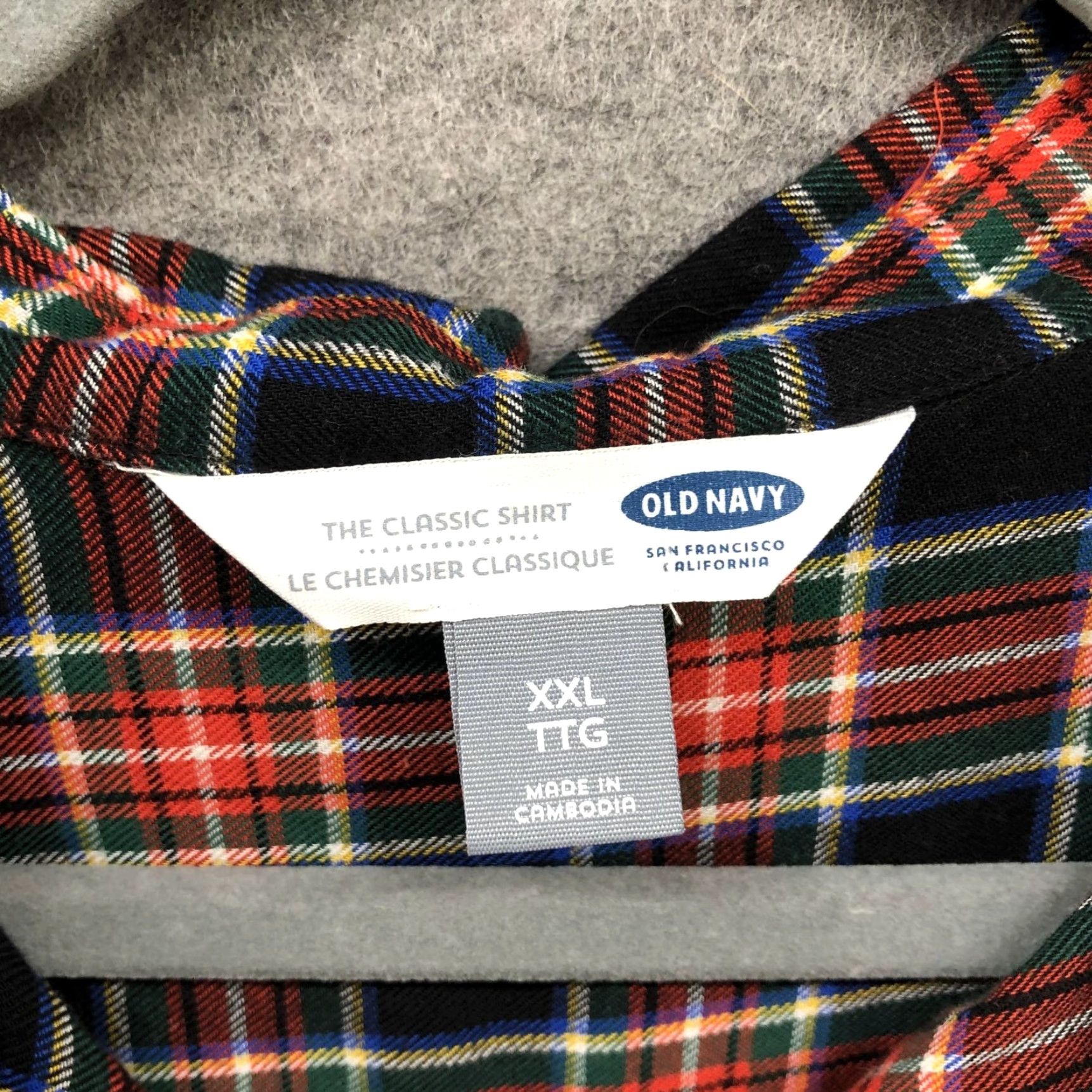 Old Navy Old Navy Flannel Shirt Womens XXL Relaxed Classic Scotch Plaid Red Shirt Size XXL / US 16-18 / IT 52-54 - 5 Thumbnail