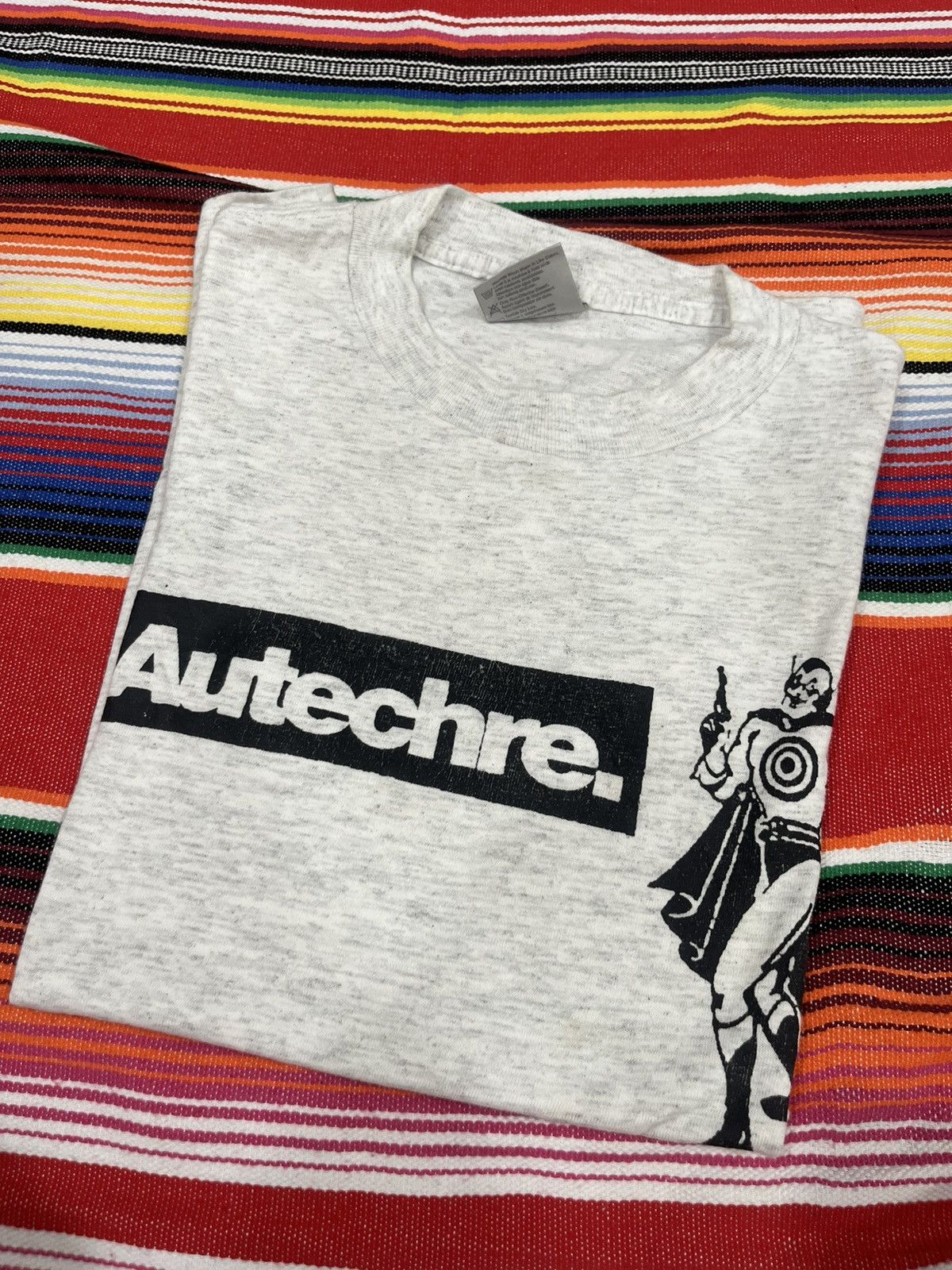 Vintage Early 90s AUTECHRE T-SHIRT Size US S / EU 44-46 / 1 - 15 Thumbnail