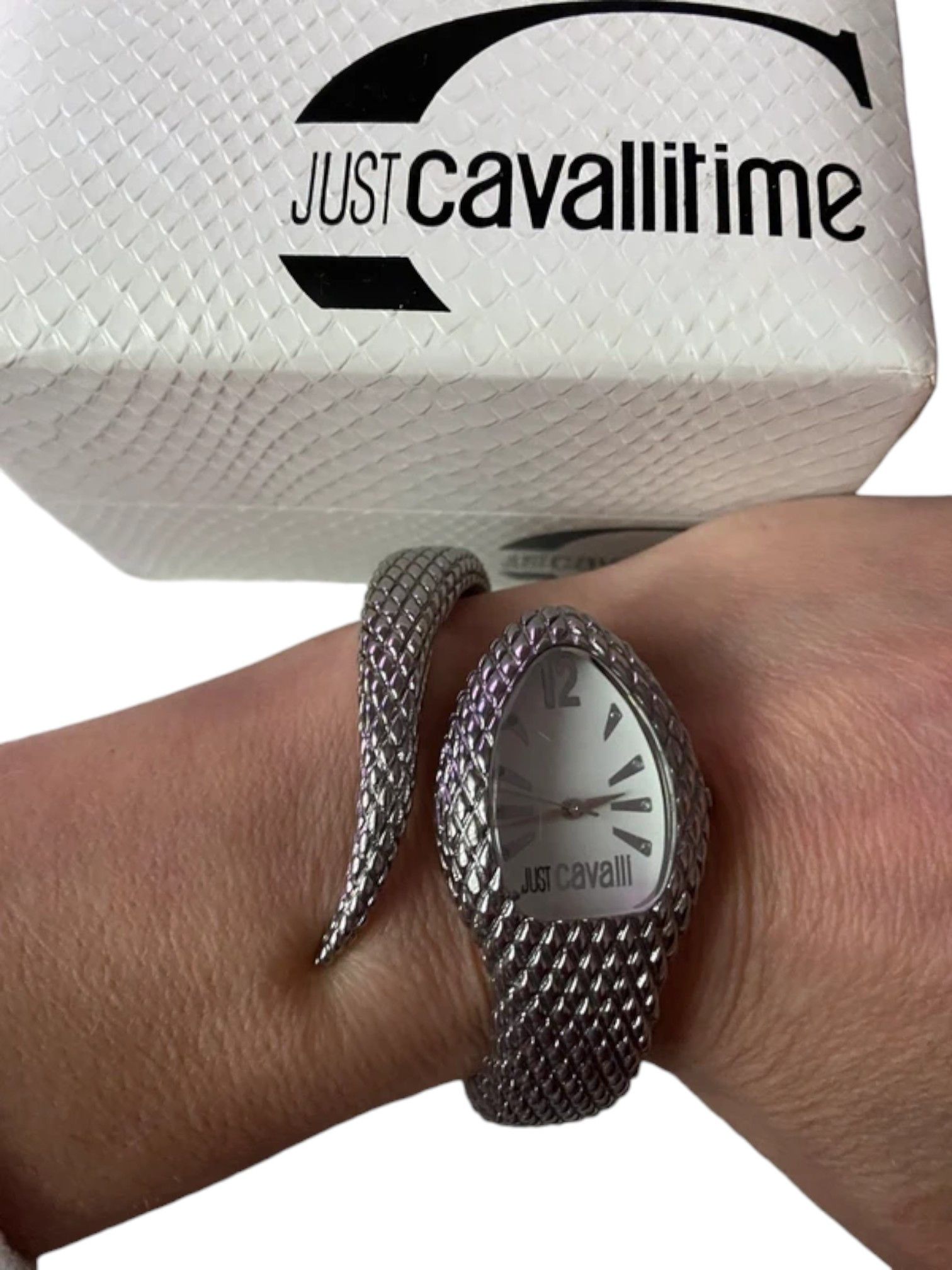 Roberto Cavalli Just Cavalli Serpent Wrap Watch, Stainless Steel, 2000s Size ONE SIZE - 1 Thumbnail