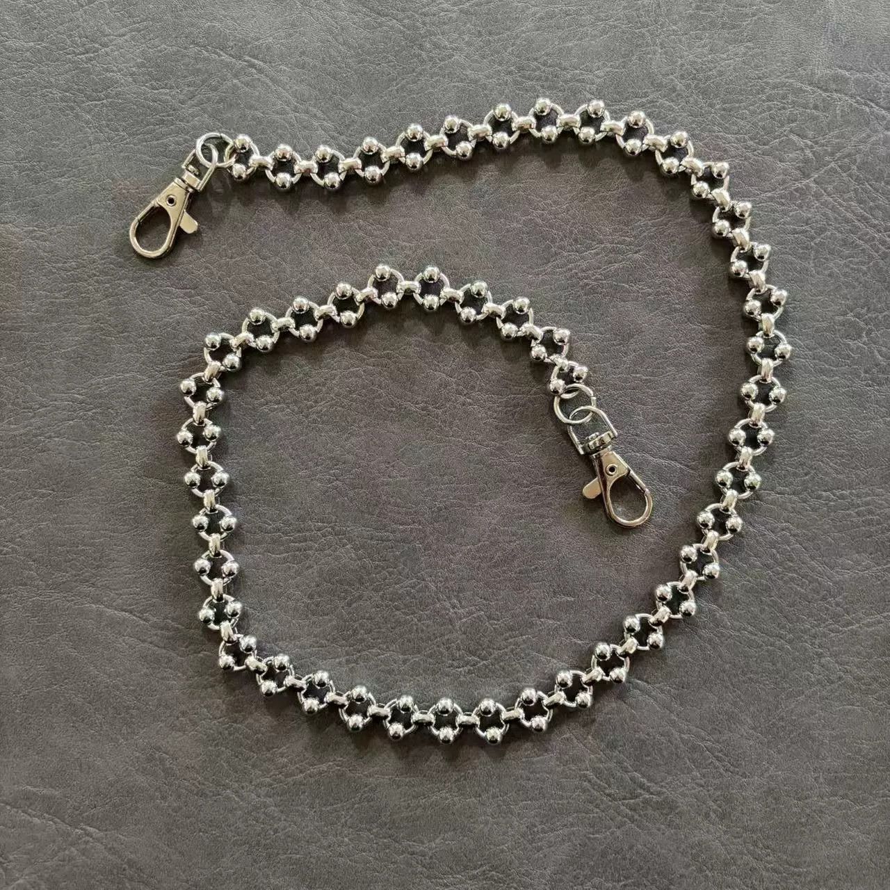 Vintage Retro hip-hop punk style jeans waist chain Size ONE SIZE - 3 Thumbnail
