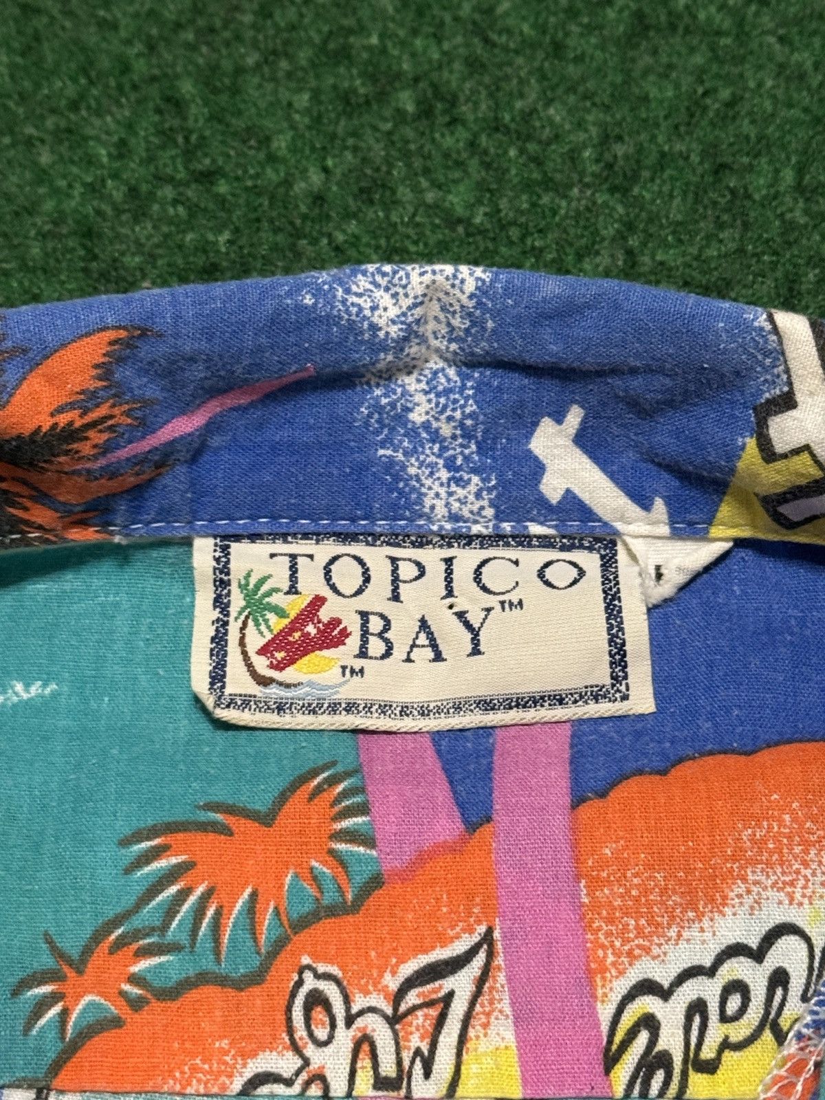 Vintage Vintage Topico Bay Hawaiian 60s Tropical Surfer 22x28 Shirt Size US M / EU 48-50 / 2 - 2 Thumbnail
