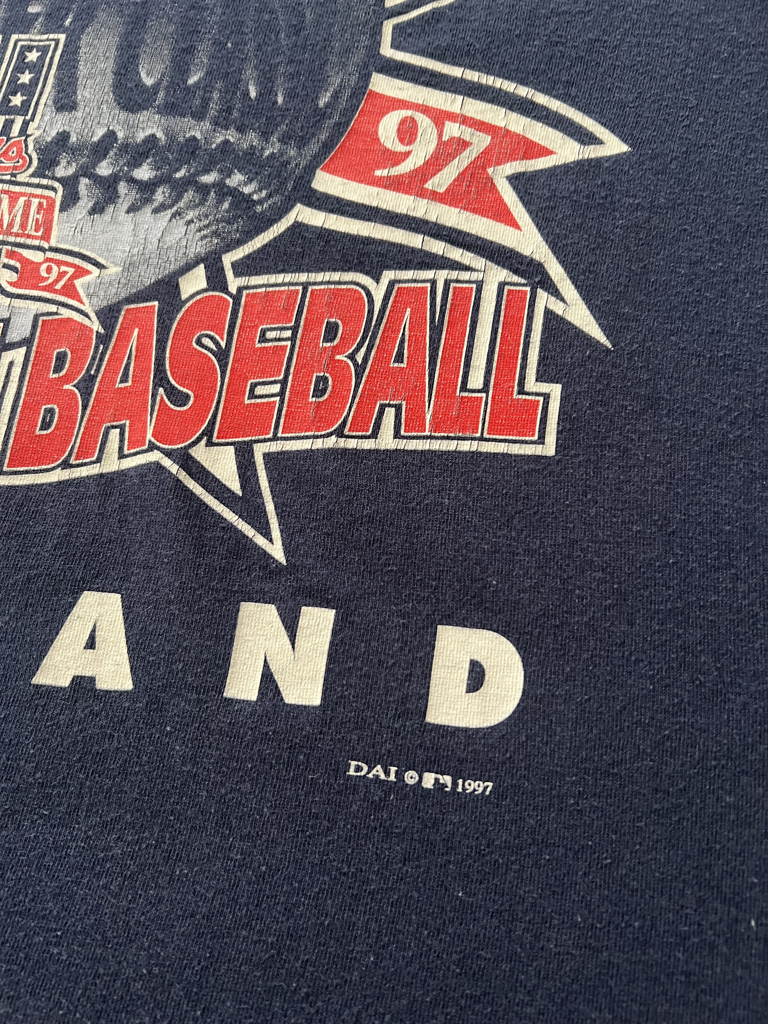 MLB Vintage 1997 All Star Game MLB Baseball Cleveland T-shirt Size US XXL / EU 58 / 5 - 5 Thumbnail