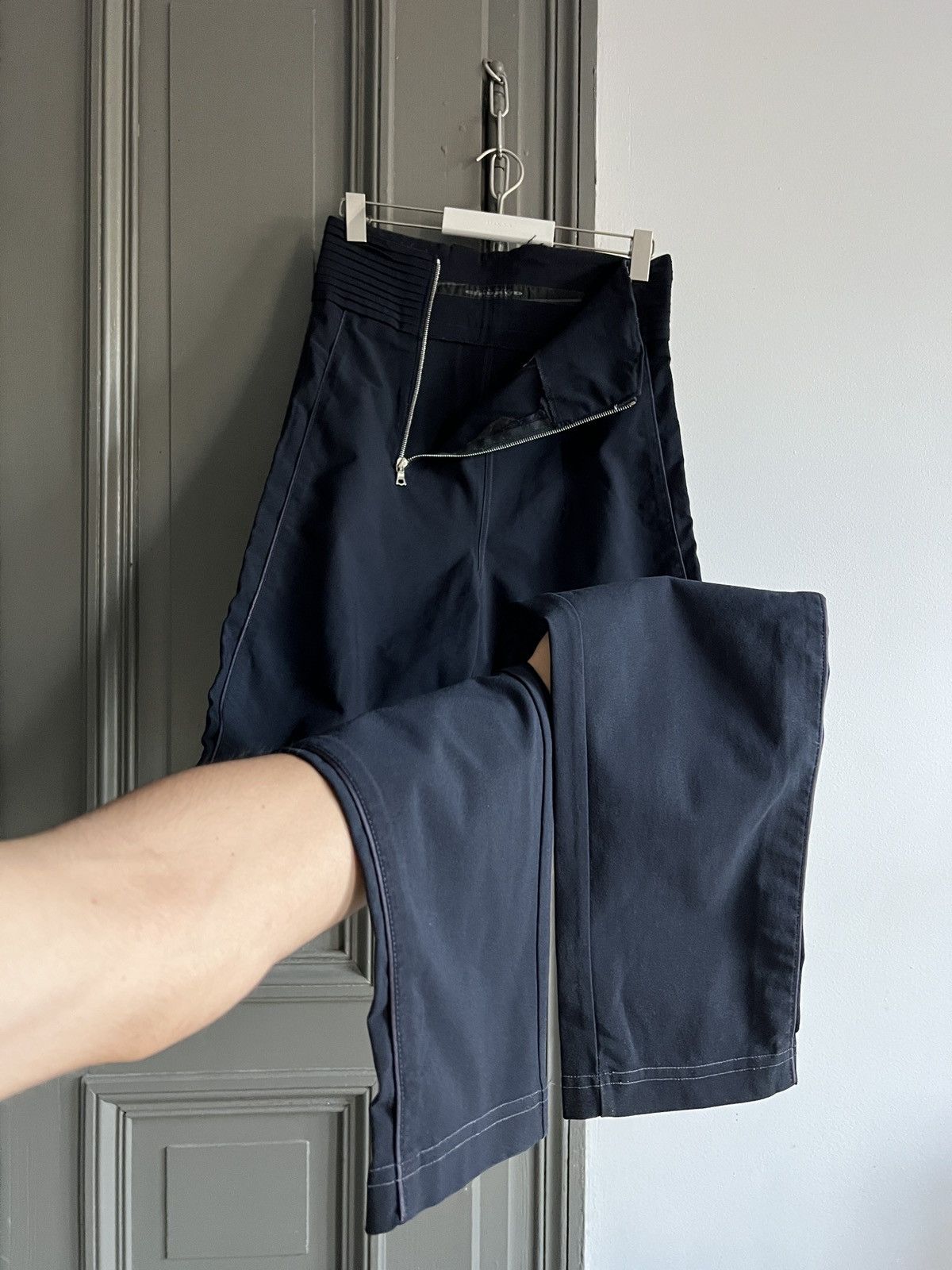 Marithe + Francois Girbaud Marithe Francouis Girbaud Vintage 90s High Waste Pants Pleat Size 34" / US 12 / IT 48 - 2 Thumbnail