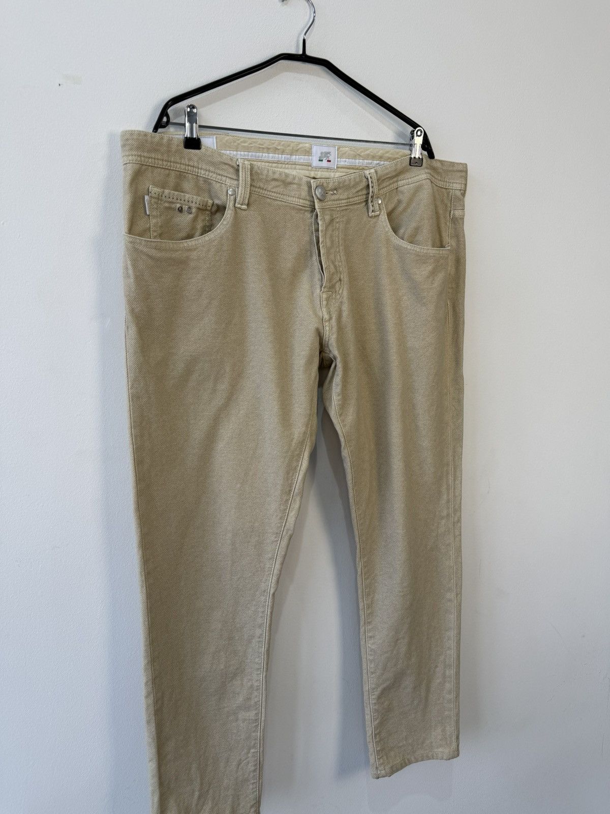 Other Sartoria Tramarossa Leonardo Buttons Textured Cotton Size US 42 / EU 58 - 3 Thumbnail