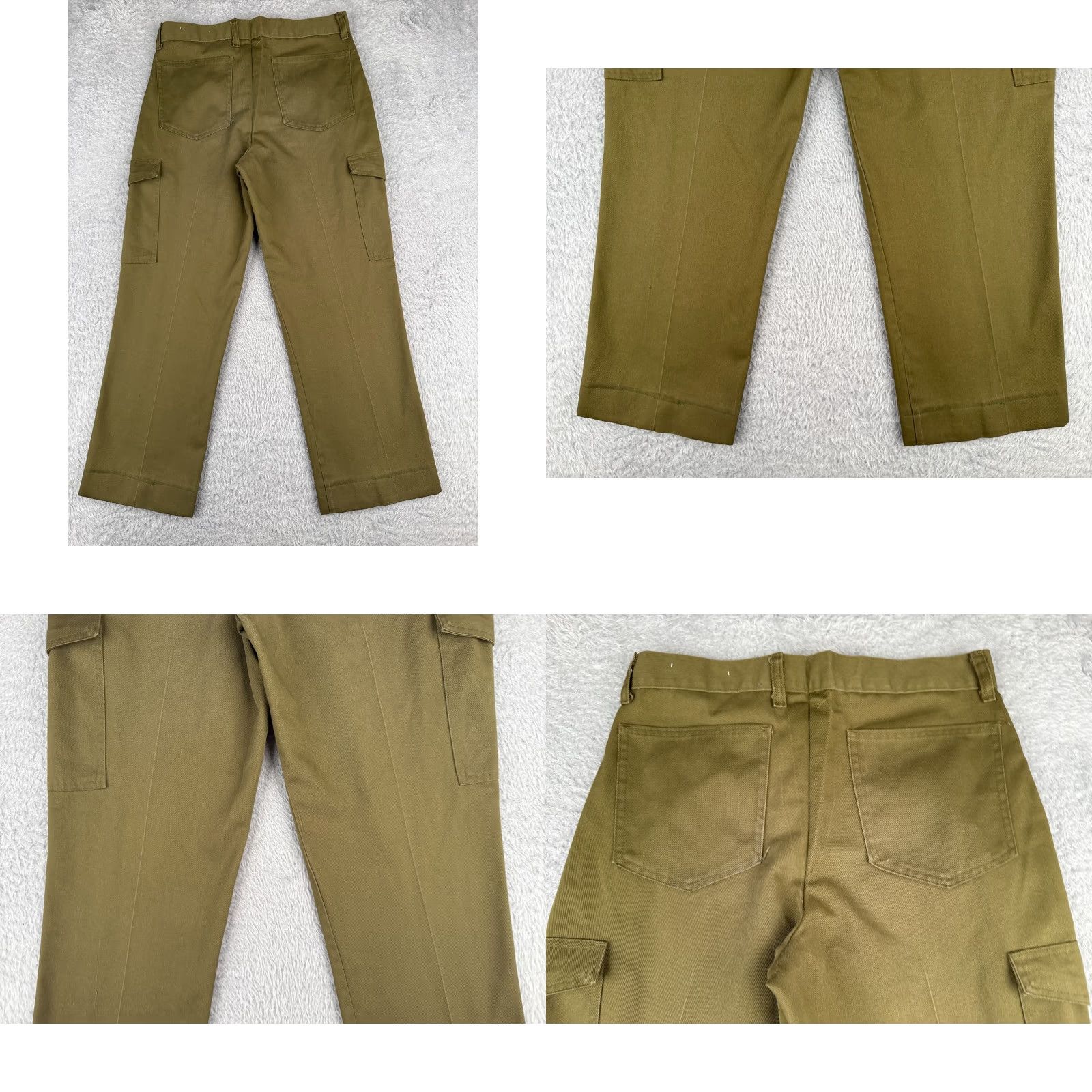 Vintage VINTAGE Boy Scouts Pants Men 30 Cargo Green Official Uniform Twill Cotton 30x26 Mens green cargo pants Boy Scouts of America Size US 30 / EU 46 - 9 Thumbnail