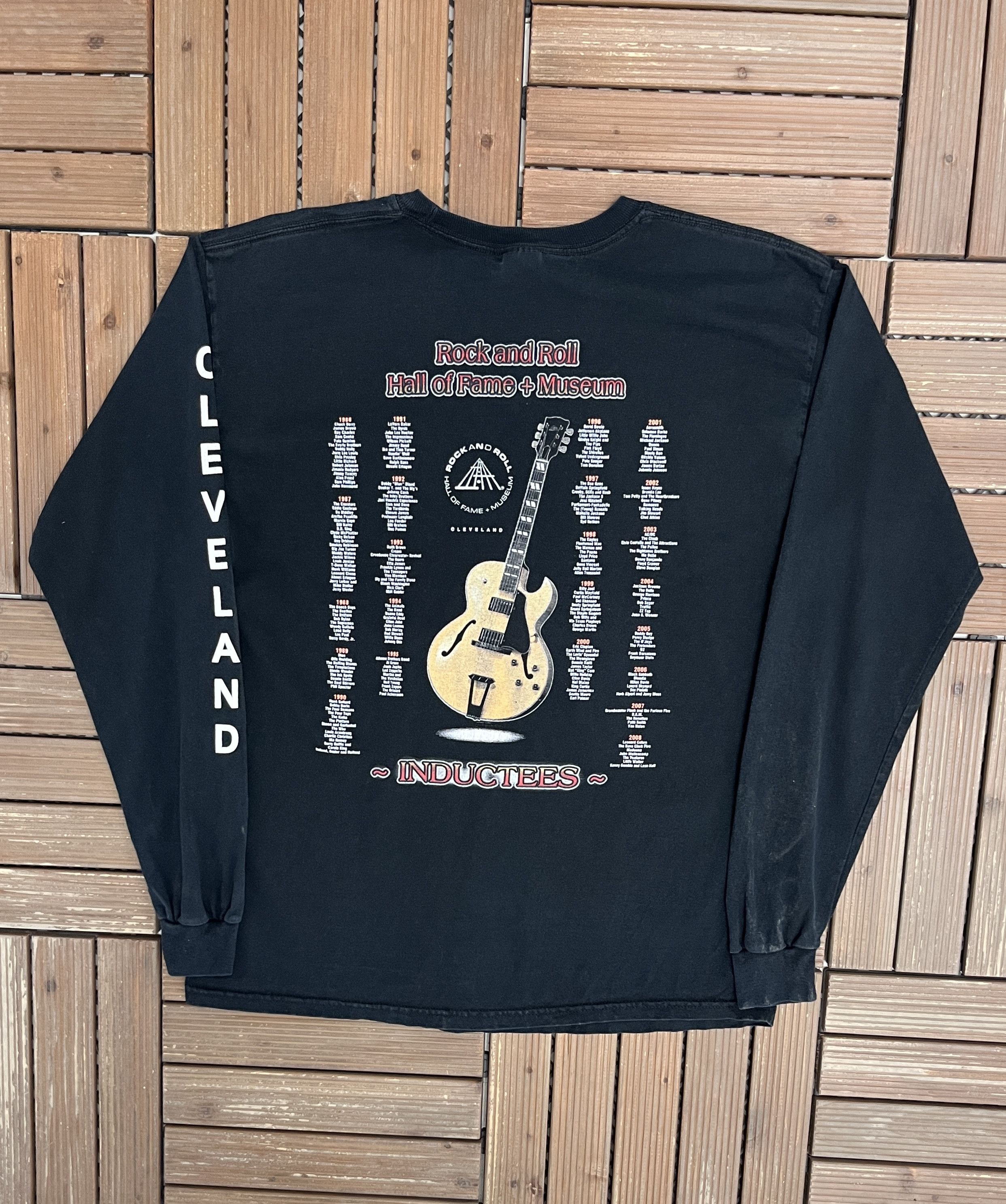 Vintage Rock And Roll Hall Of Fame Museum Inductees Vintage Tee Size US M / EU 48-50 / 2 - 4 Thumbnail