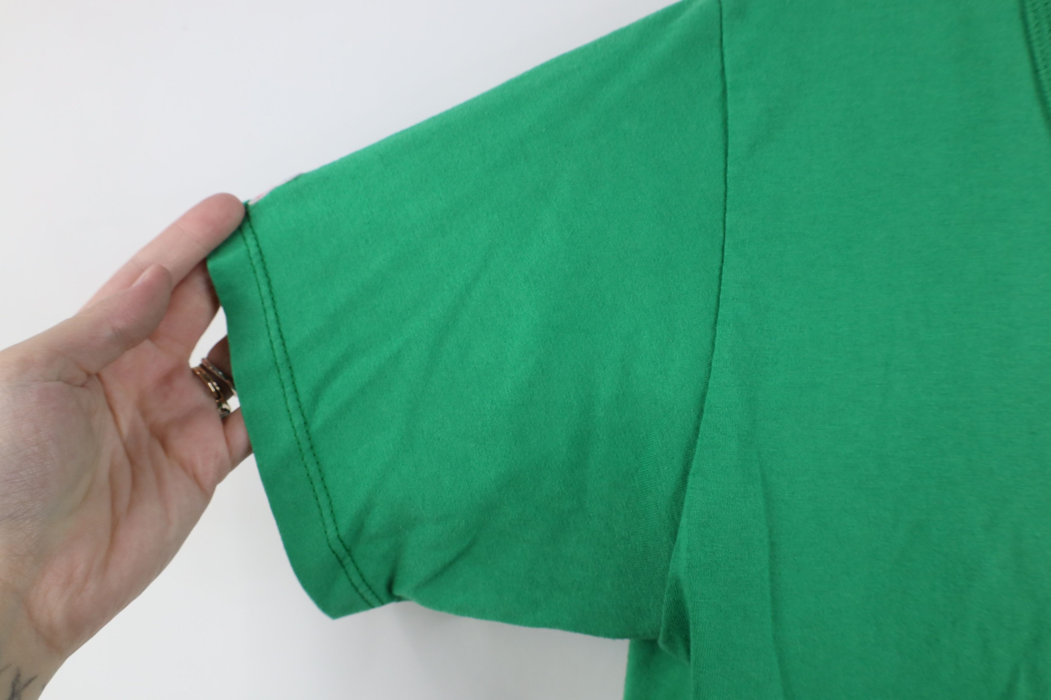 Russell Athletic Vintage 80s 90s Russell Athletic Henley T-Shirt Green USA Size US S / EU 44-46 / 1 - 7 Thumbnail