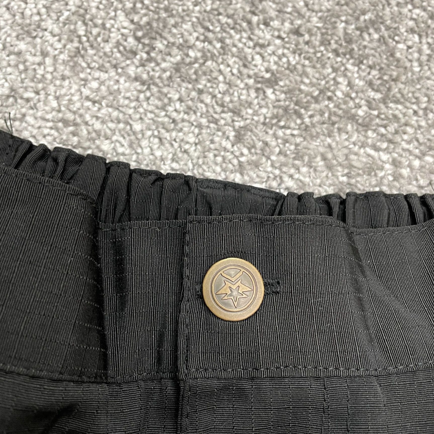 Vintage Unbranded Shorts Mens XXL Black Outdoor Cargo Hiking Elastic Waist 37x9 NWT New Size US 39 - 4 Thumbnail
