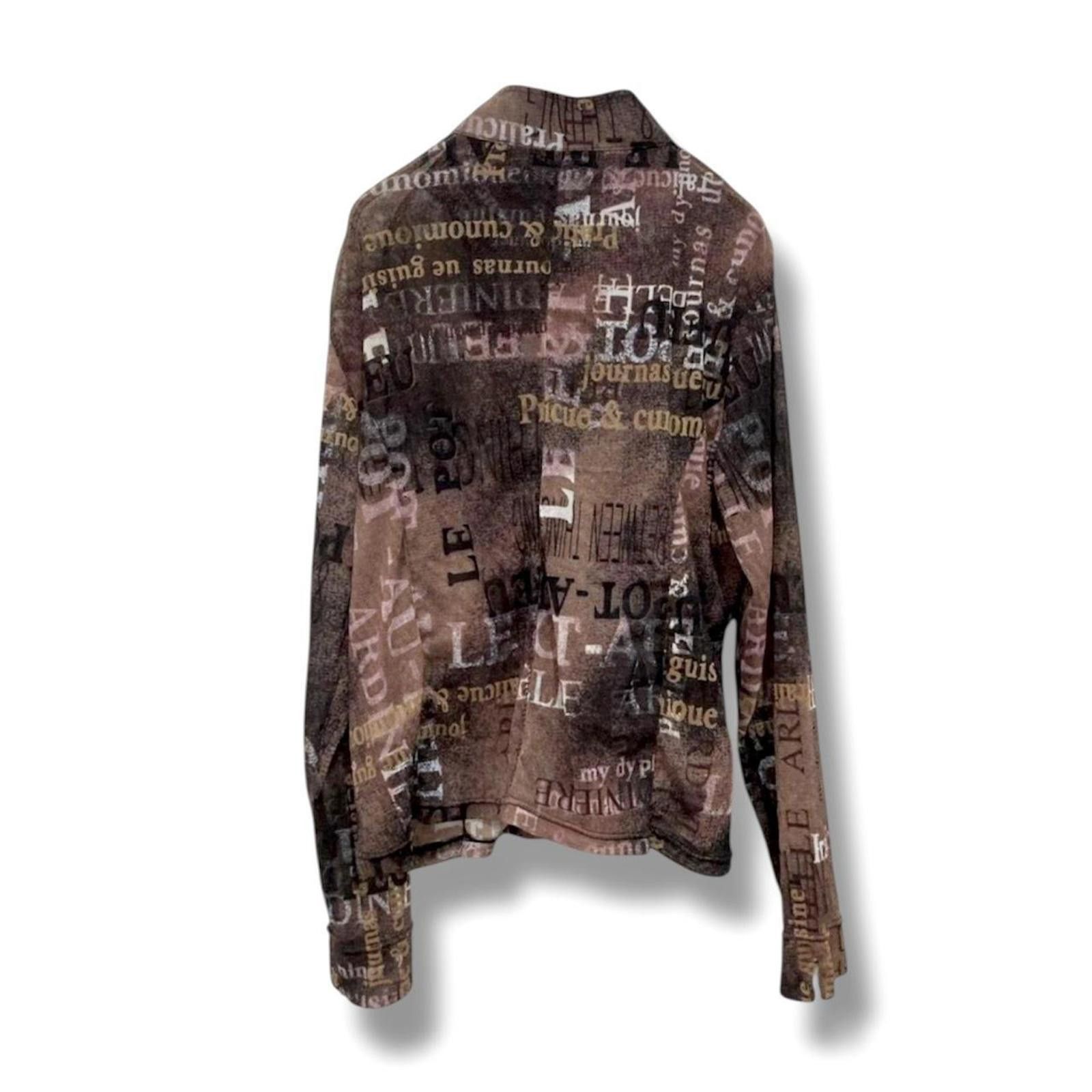 Other Sheer stand collar grunge slim fit top / zip up Size XS / US 0-2 / IT 36-38 - 2 Thumbnail