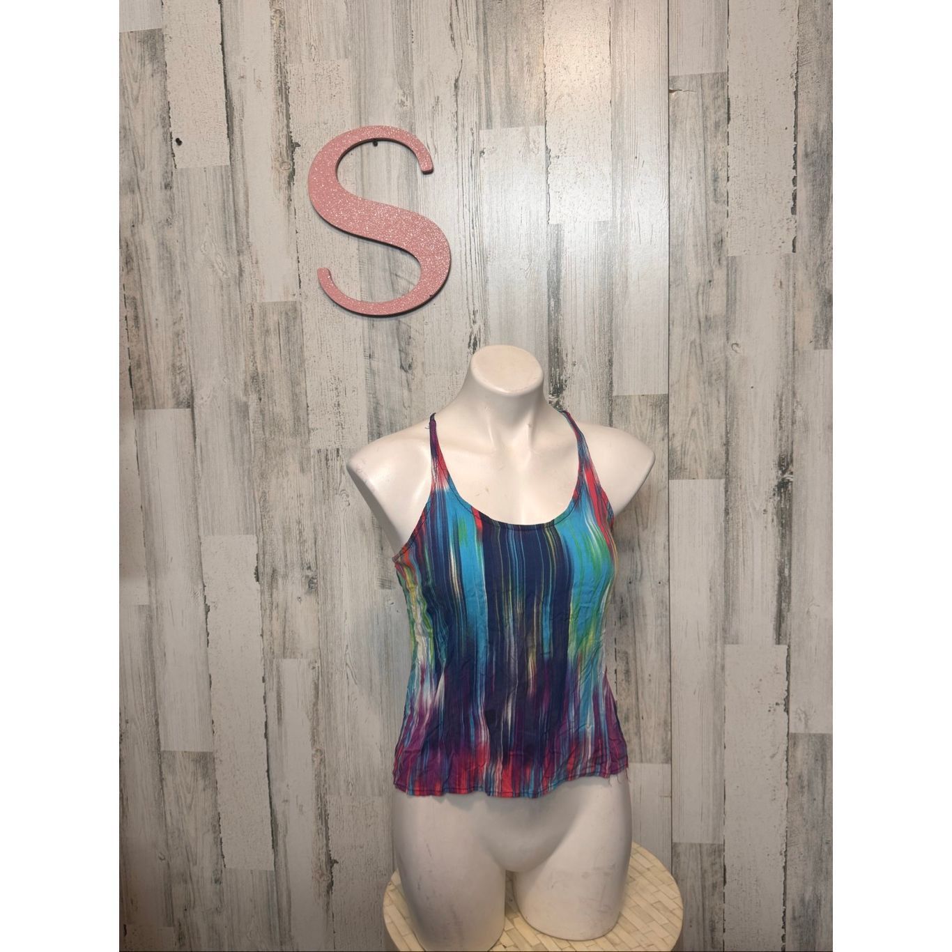 Hang Ten Hang Ten Multicolor Tie-Dye Strappy Back Tank Top – Size Sma Size S / US 4 / IT 40 - 1 Thumbnail
