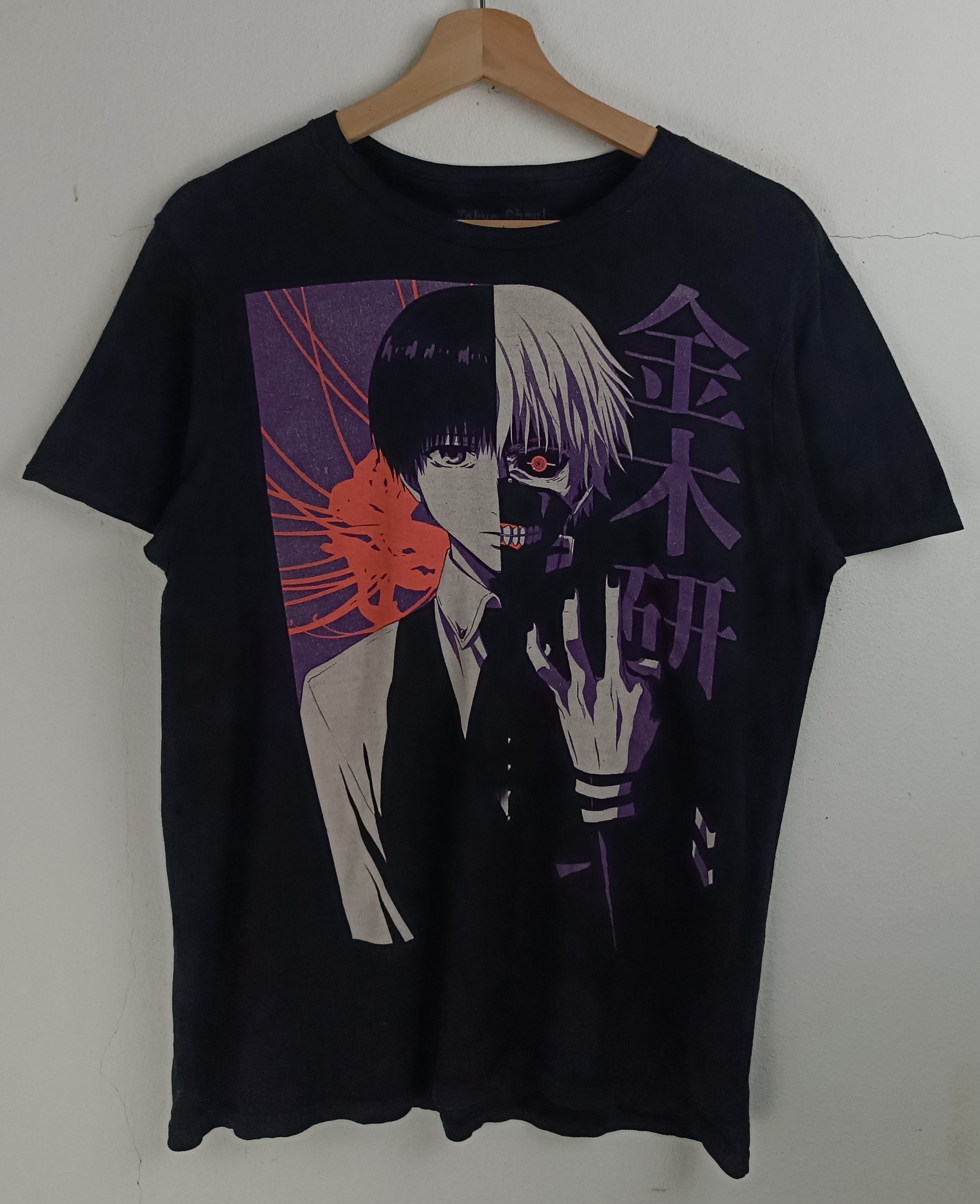 Anime VINTAGE TOKYO GHOUL KANEKI JAPAN RELEASE TEE berserk seraph Size US S / EU 44-46 / 1 - 3 Thumbnail