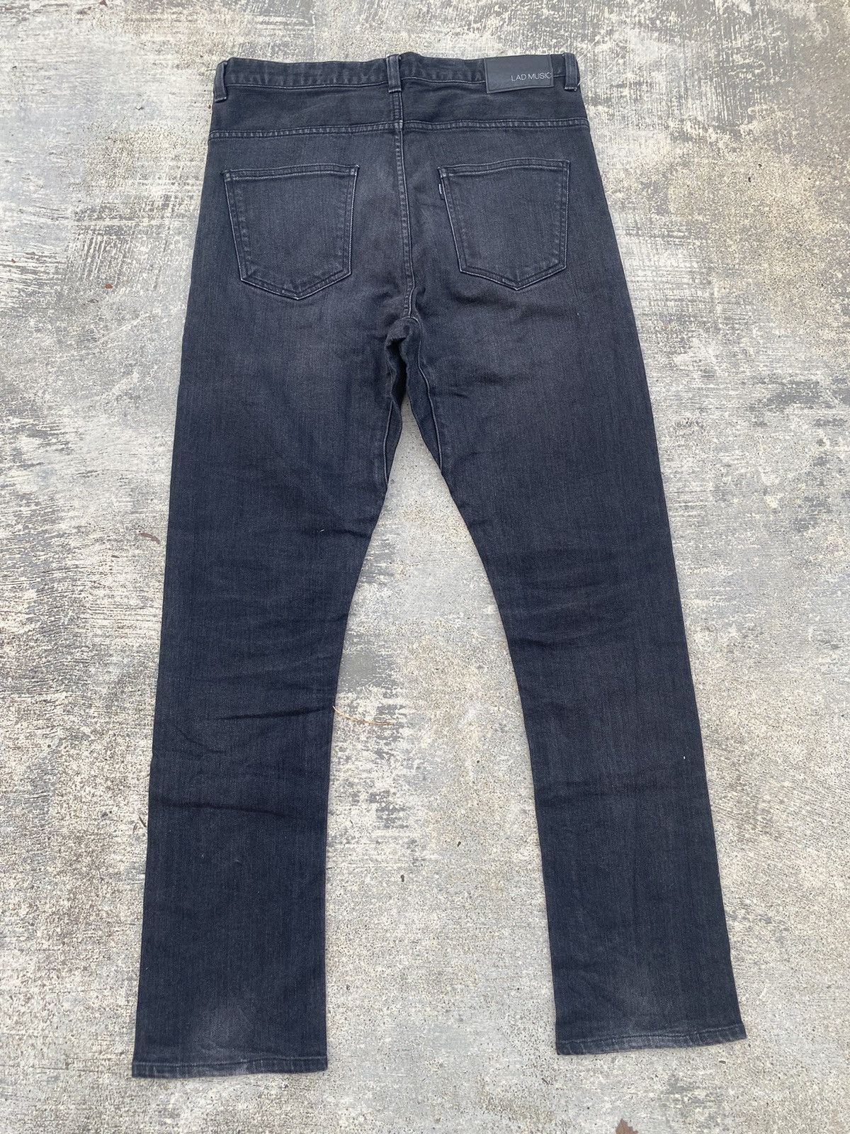Lad Musician JAPAN LAD MUSICIAN SKINNY PUNK GRUNGE RAVE INDIE ROCK Size US 31 - 2 Thumbnail