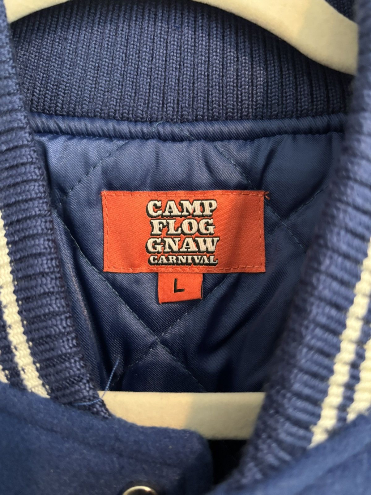 Golf Wang CFG Embroidered Varsity Jacket Size US XL / EU 56 / 4 - 5 Thumbnail