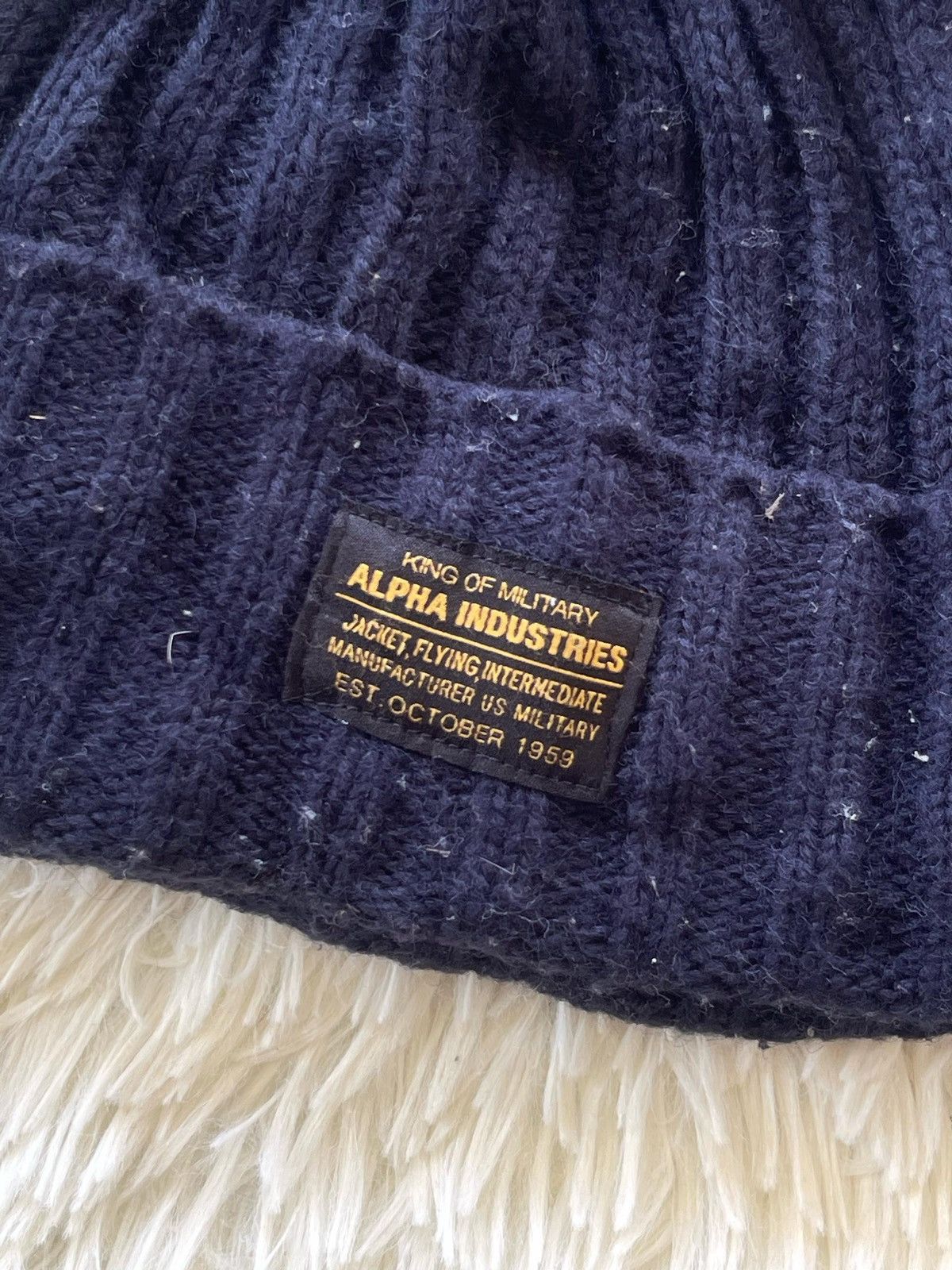 Alpha Industries Alpha Industries Military Beanie Hat Size ONE SIZE - 4 Thumbnail